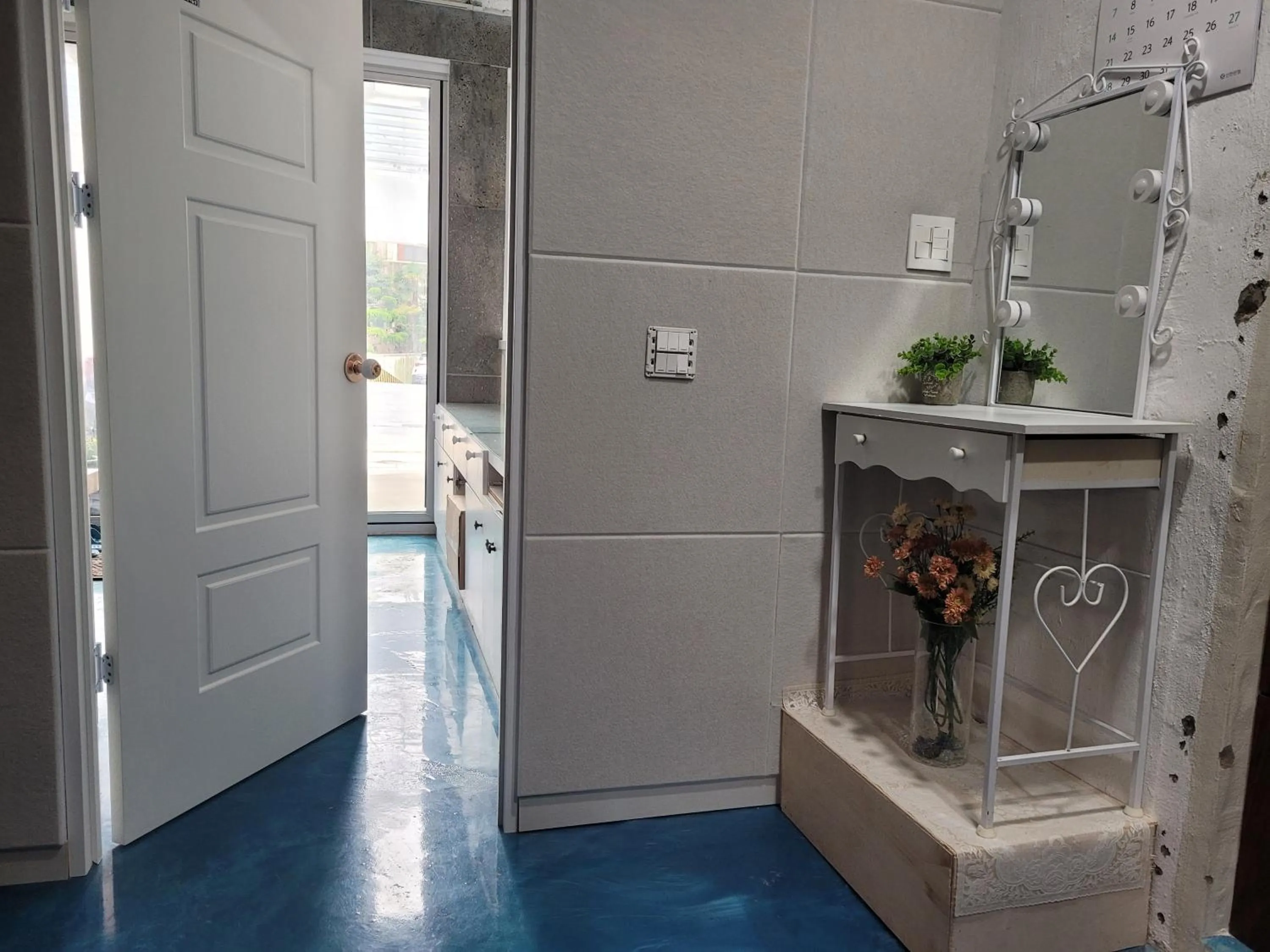 Facade/entrance in Jeju Vision House