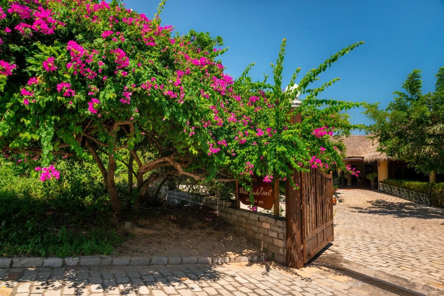 Facade/entrance in White Sand Resort Mui Ne