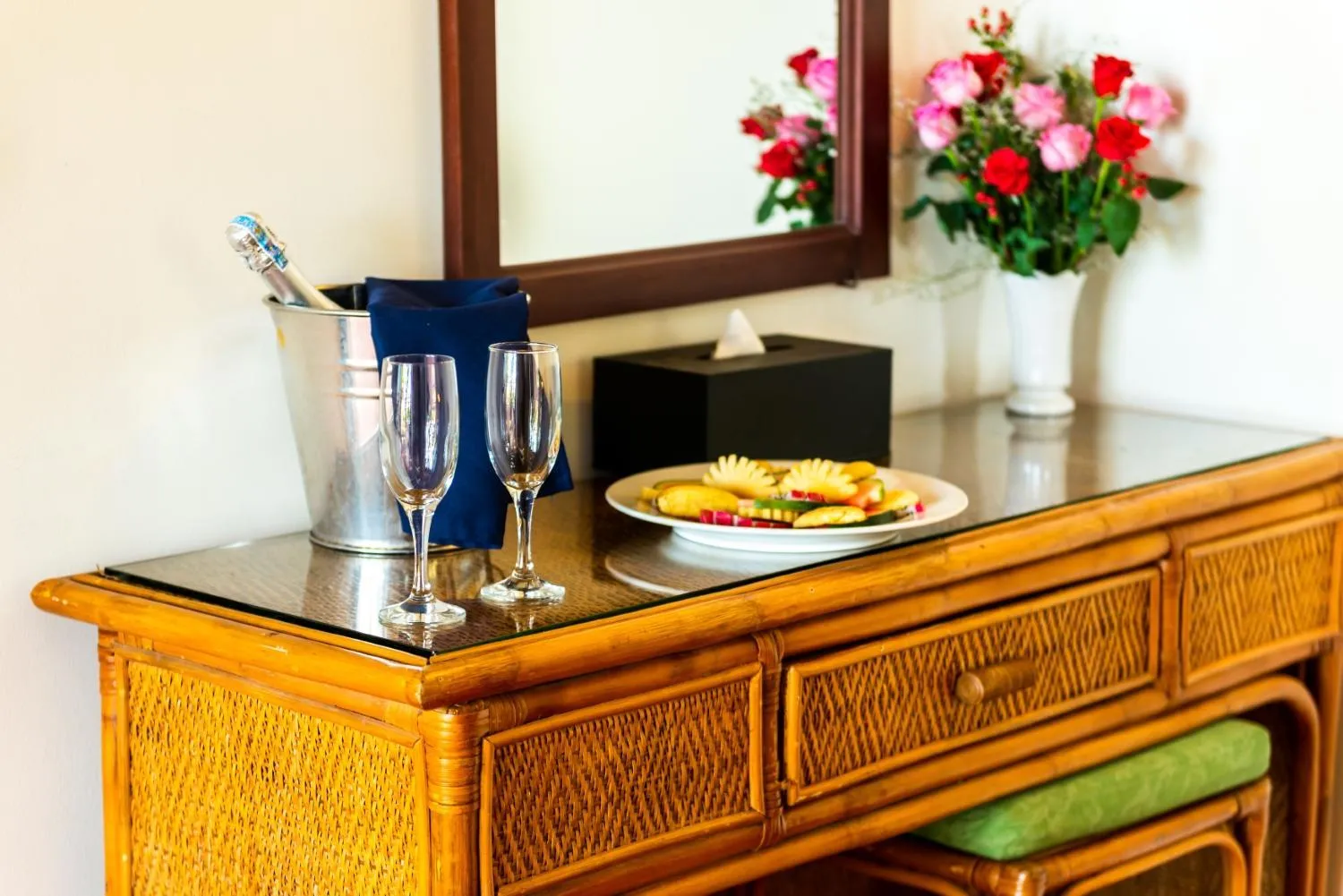 Decorative detail in White Sand Resort Mui Ne