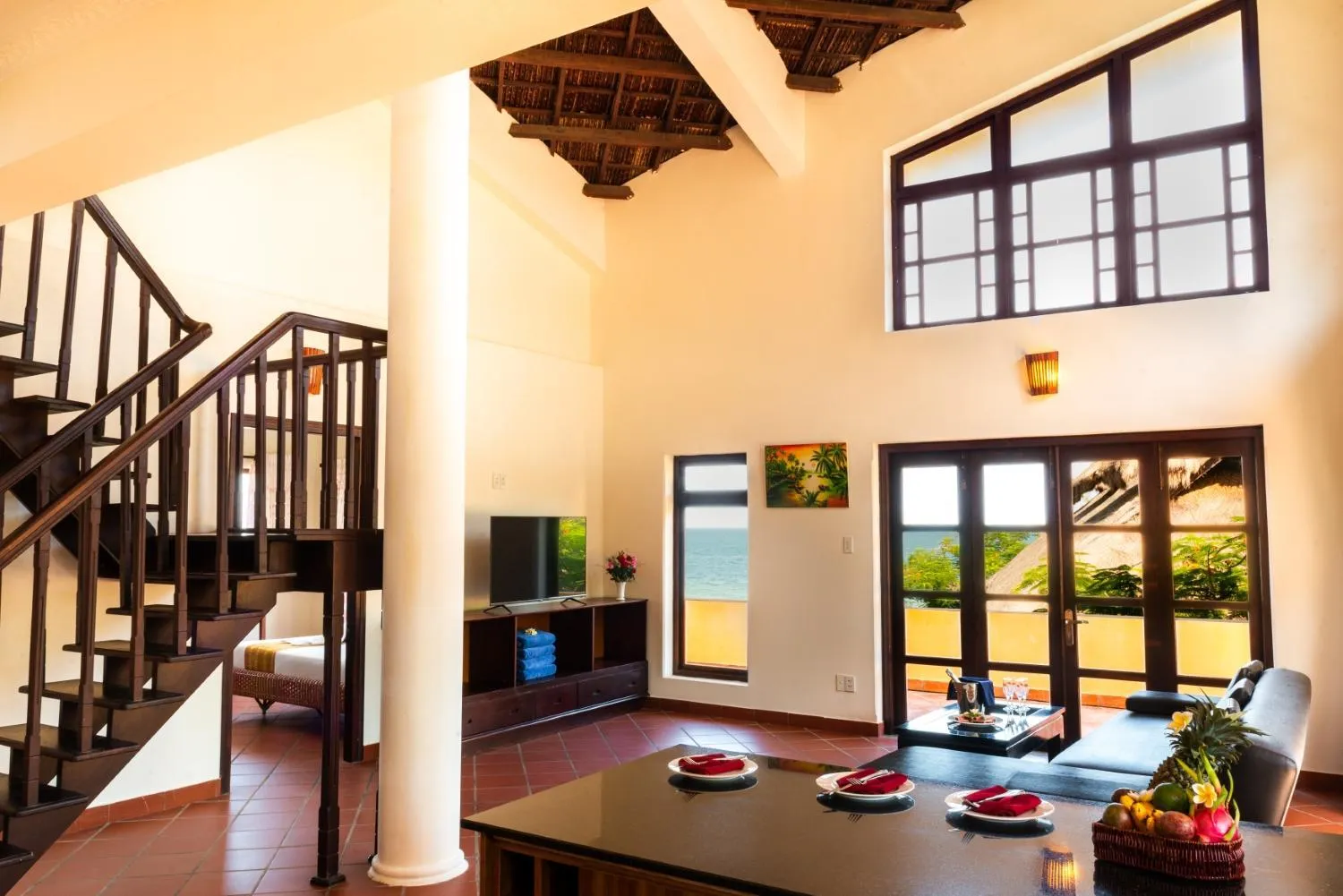 Living room in White Sand Resort Mui Ne