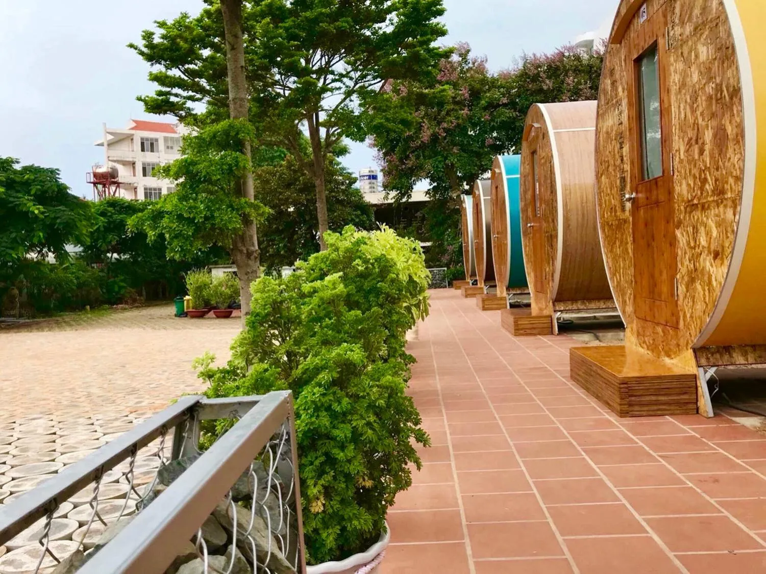 Patio in New Wave Vung Tau Hotel