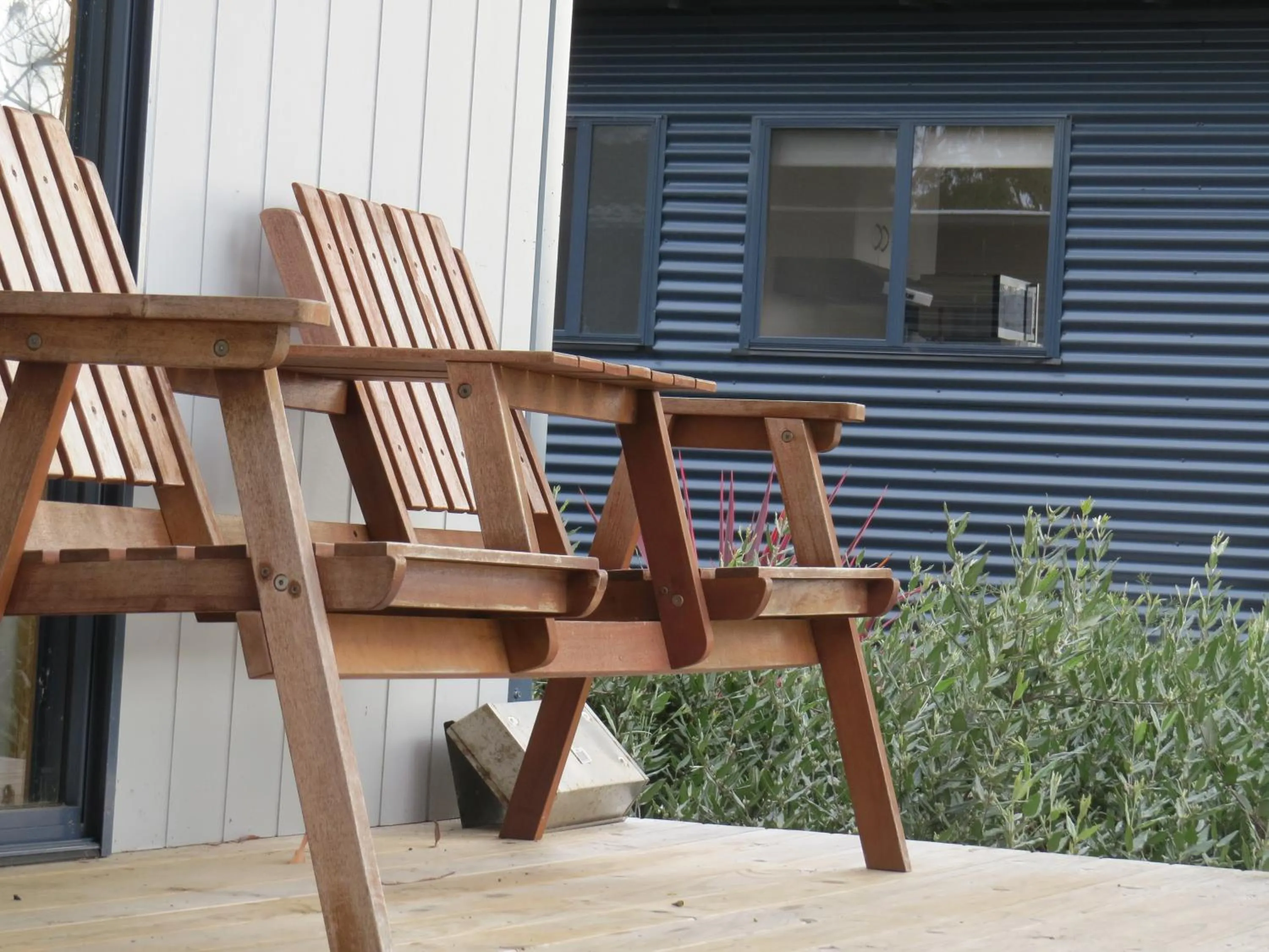 Patio in Captain Cook Holiday Park