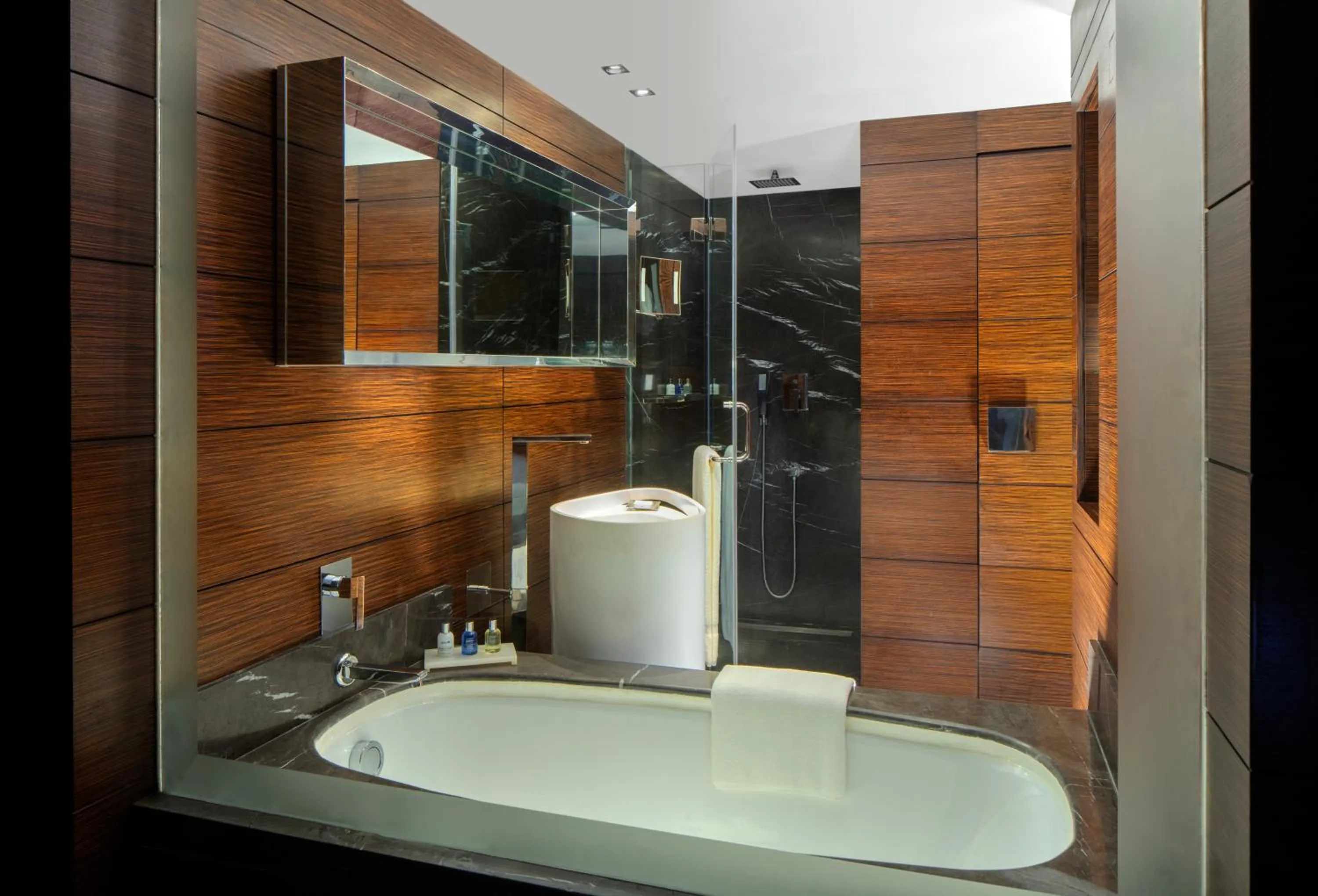 Bathroom in Radisson Blu Atria Bengaluru