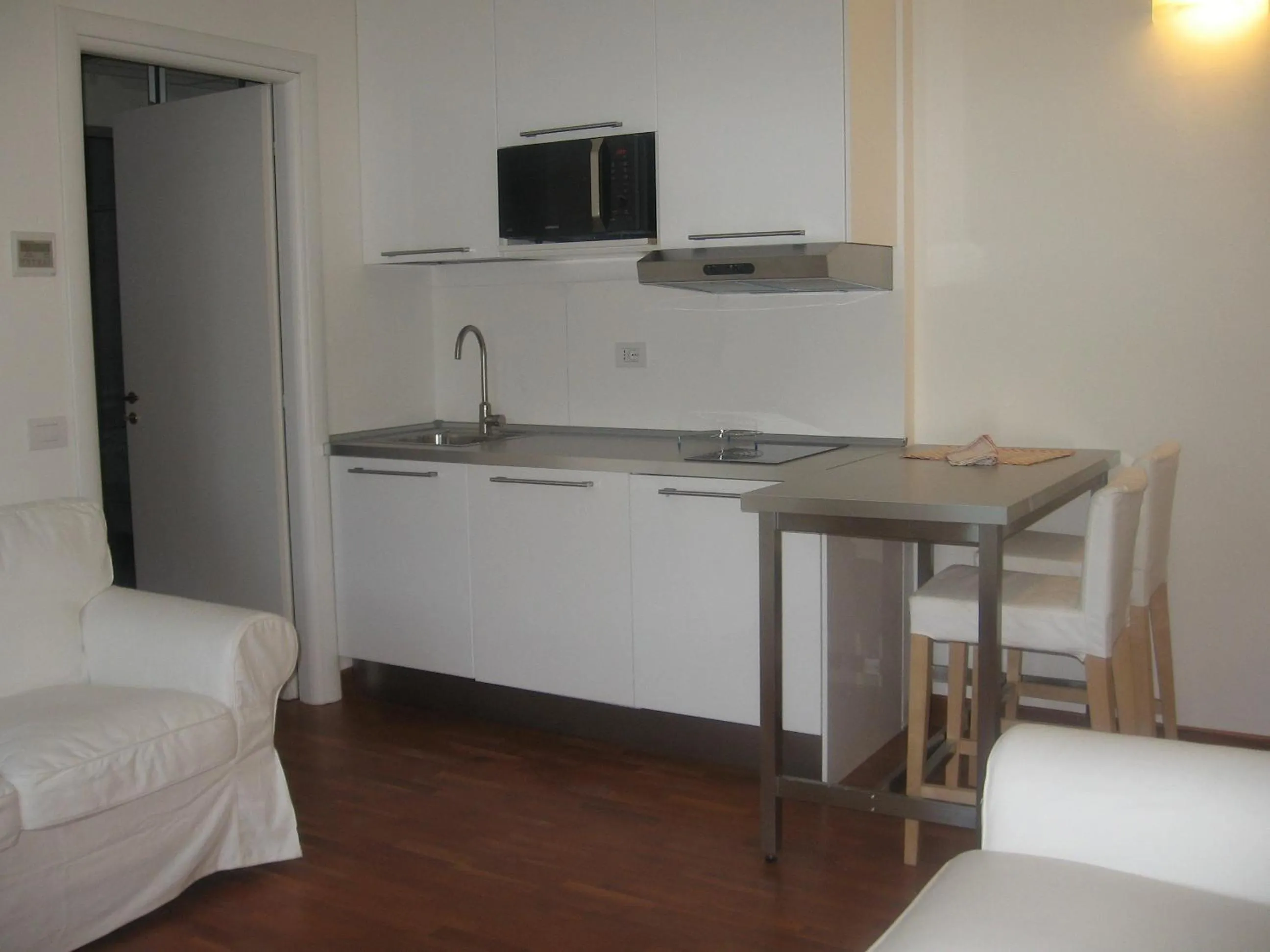 Kitchen or kitchenette in Residenza Grand Hotel Riccione