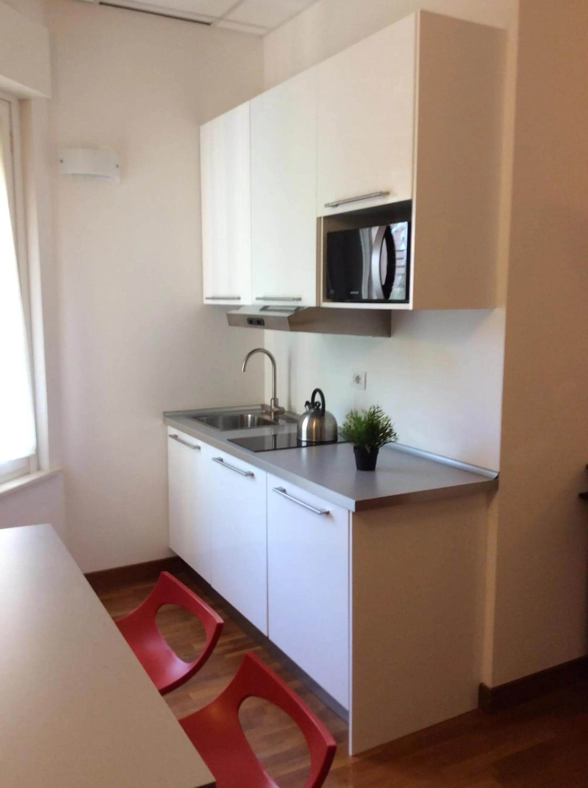 Kitchen or kitchenette in Residenza Grand Hotel Riccione