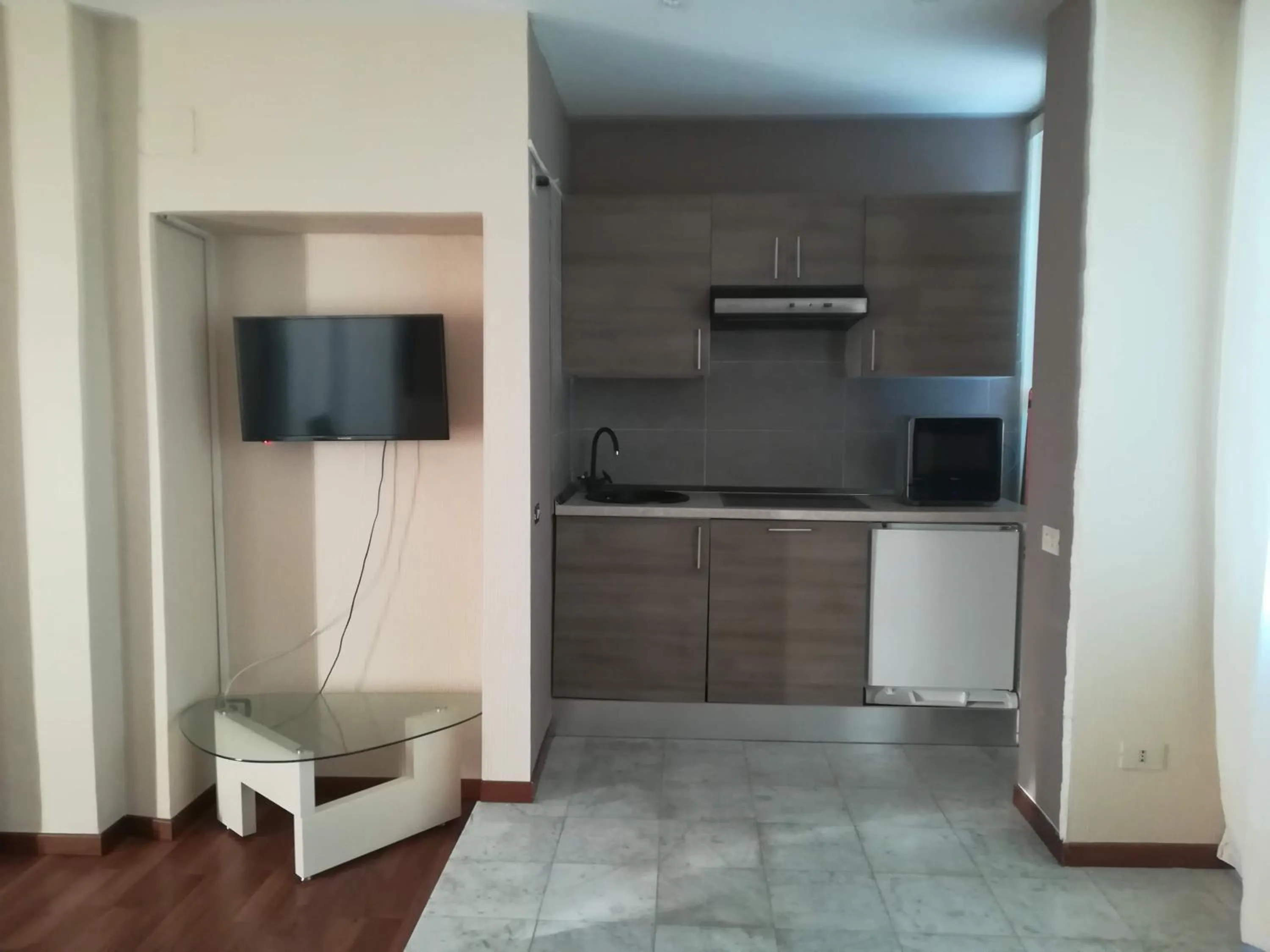 Kitchen or kitchenette in Residenza Grand Hotel Riccione