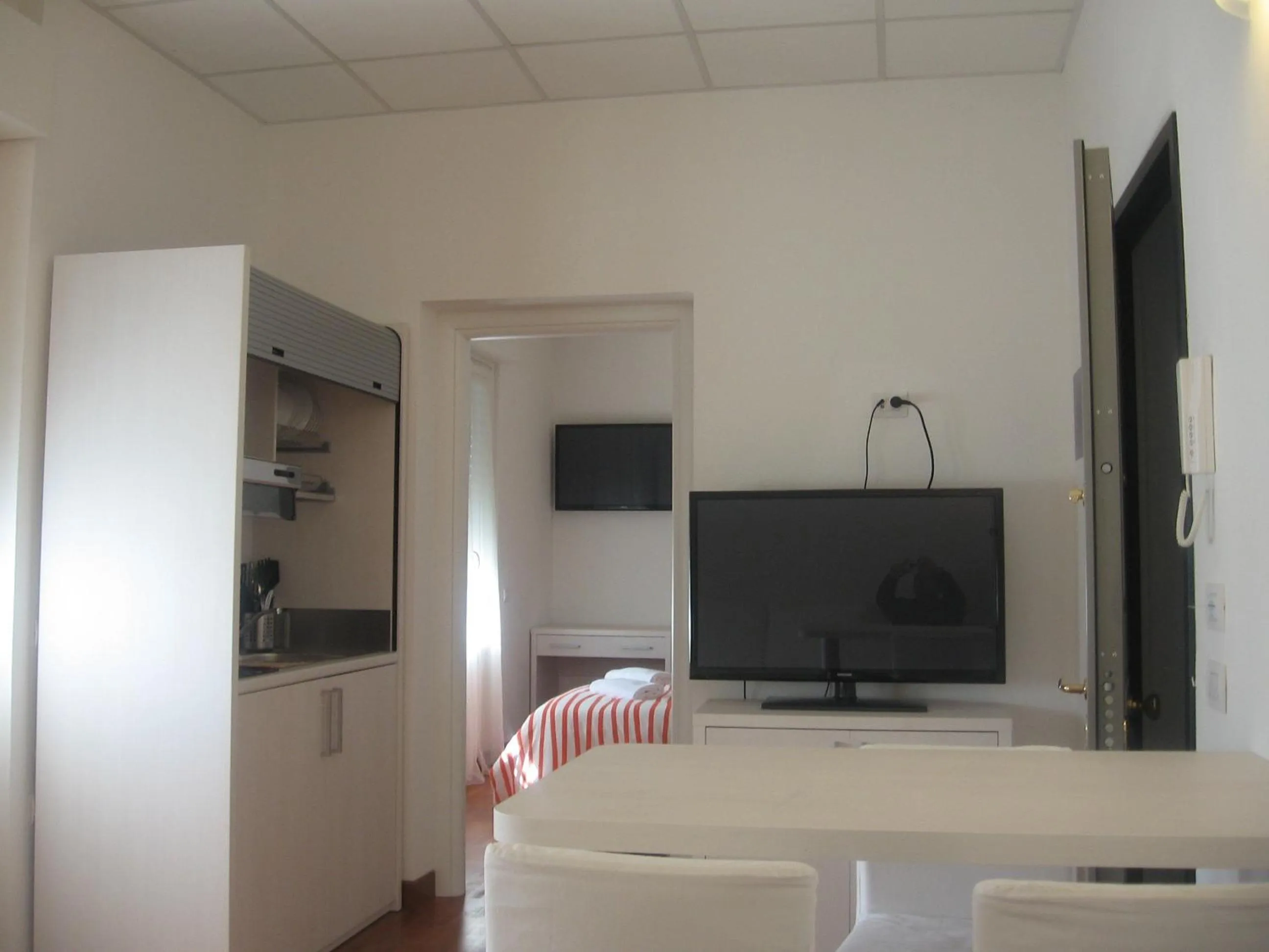 Kitchen or kitchenette in Residenza Grand Hotel Riccione