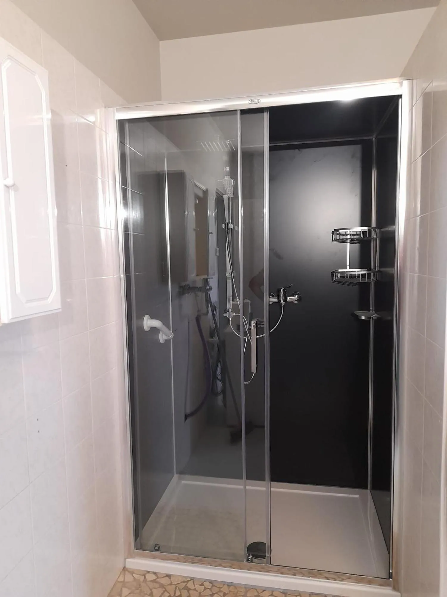 Kitchen or kitchenette in Residenza Grand Hotel Riccione