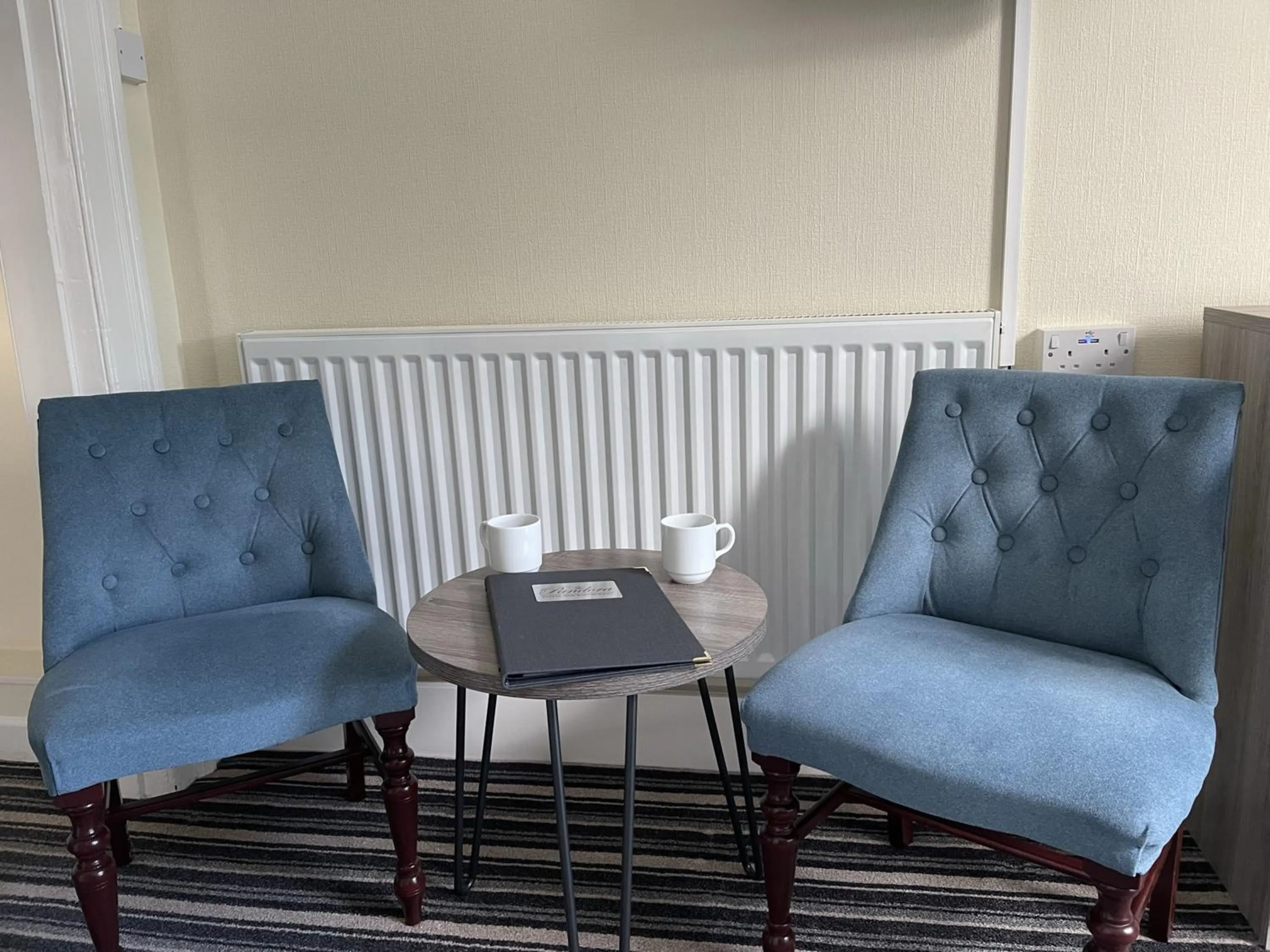 Seating area in Pandora Hotel