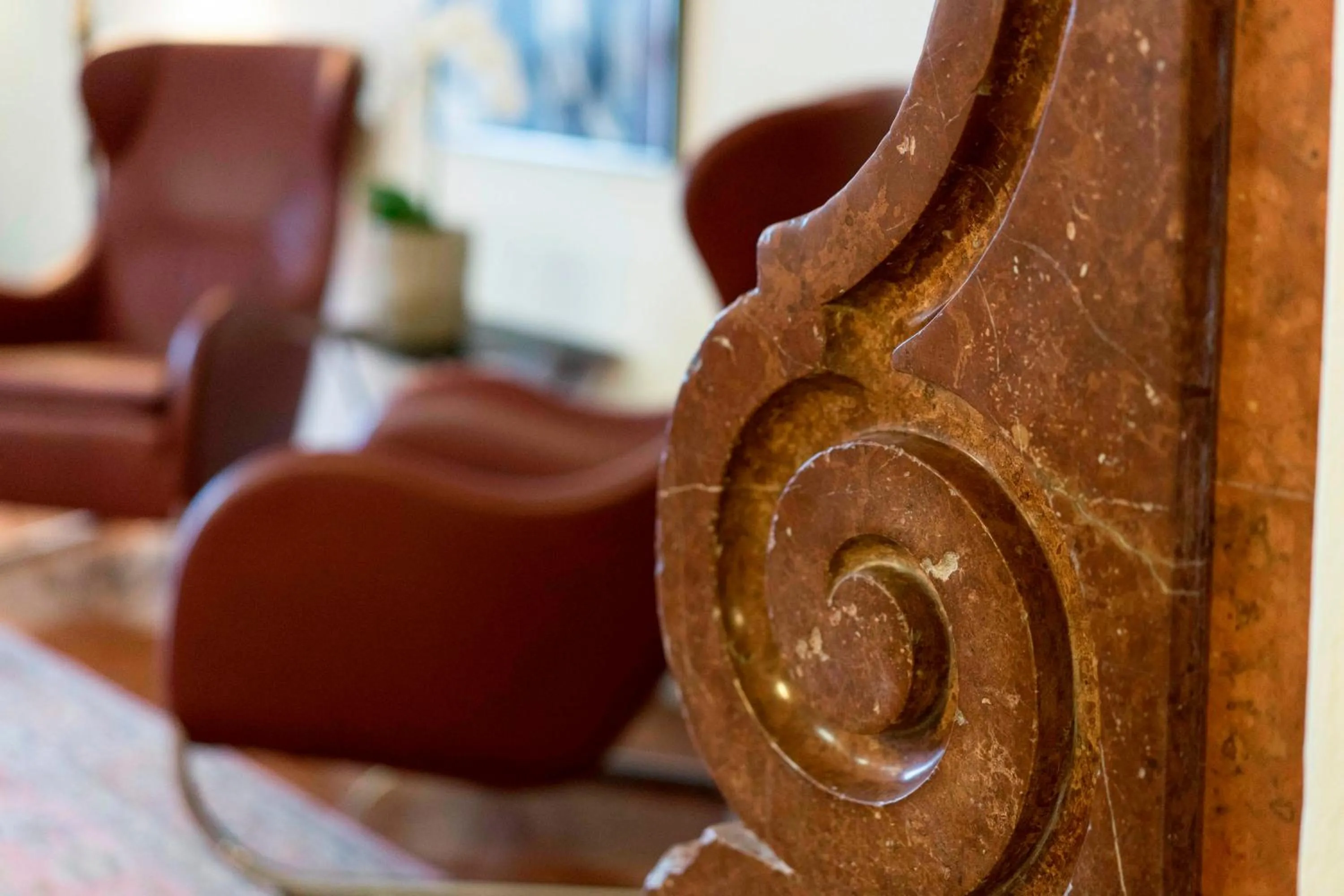 Decorative detail in Hotel Wolf