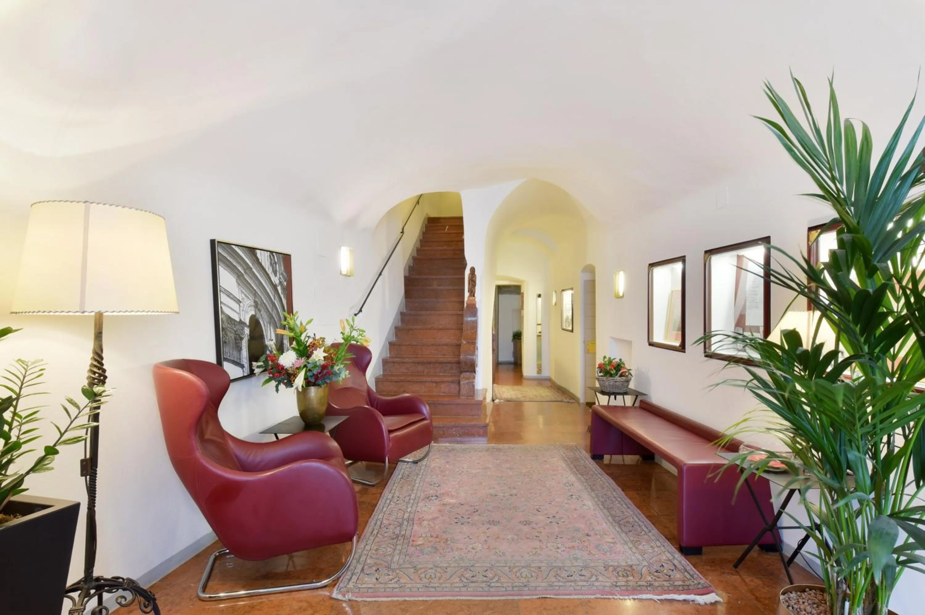 Lobby or reception in Hotel Wolf