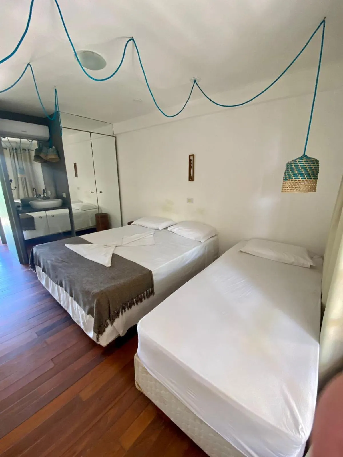 Bed in POUSADA TAIEIRAS