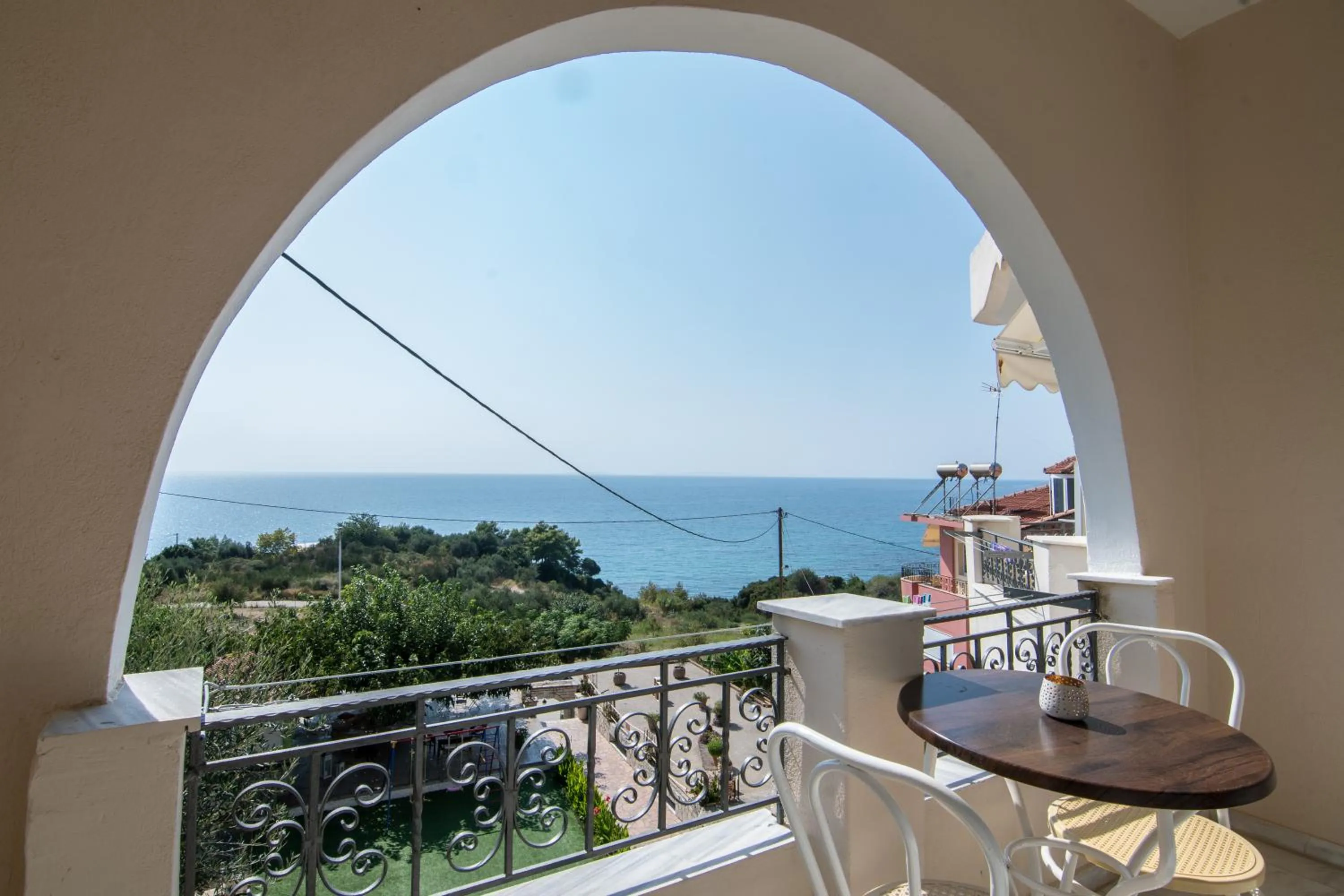 Balcony/Terrace in Hotel Agios Thomas