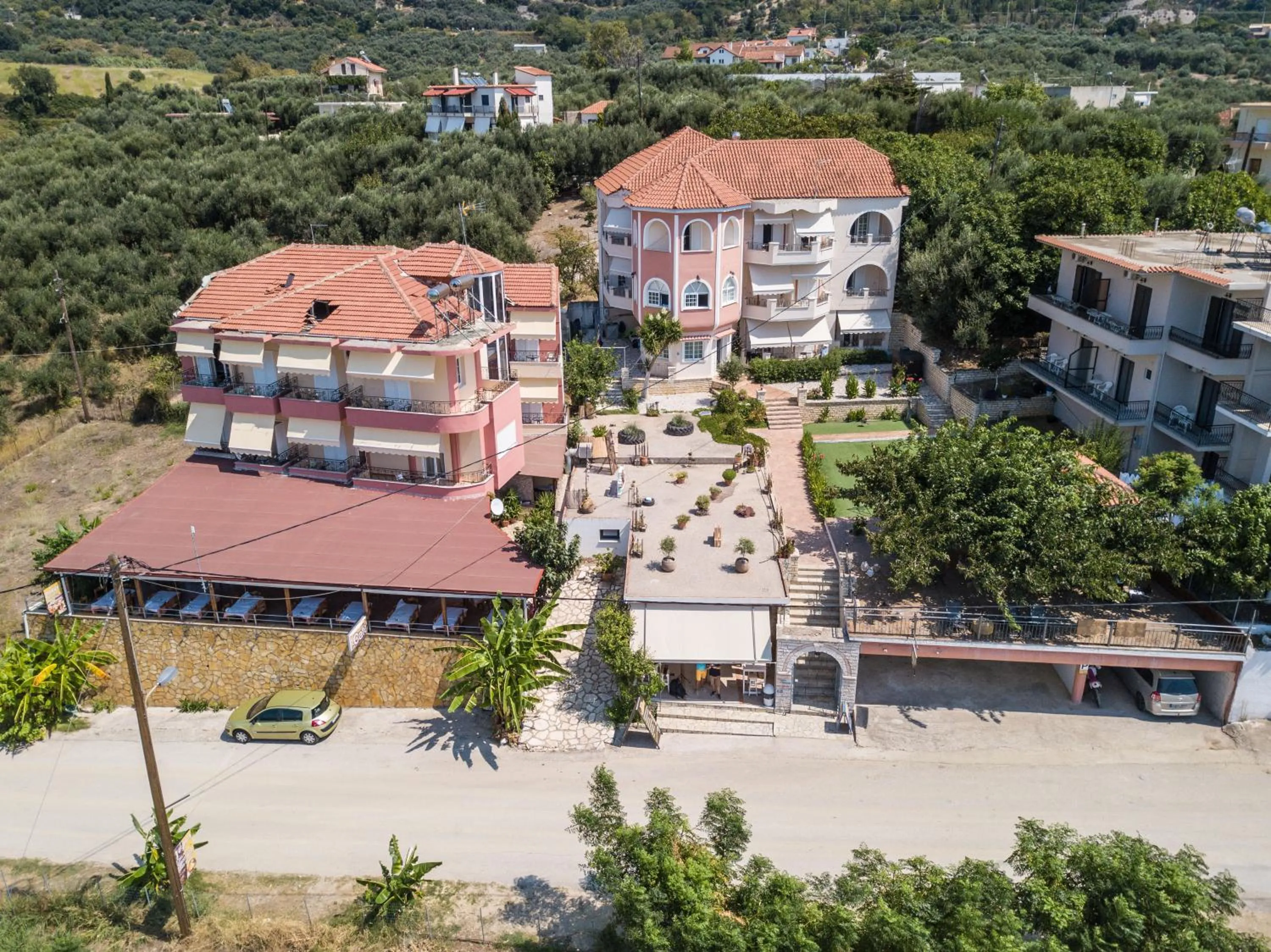 Bird's eye view in Hotel Agios Thomas