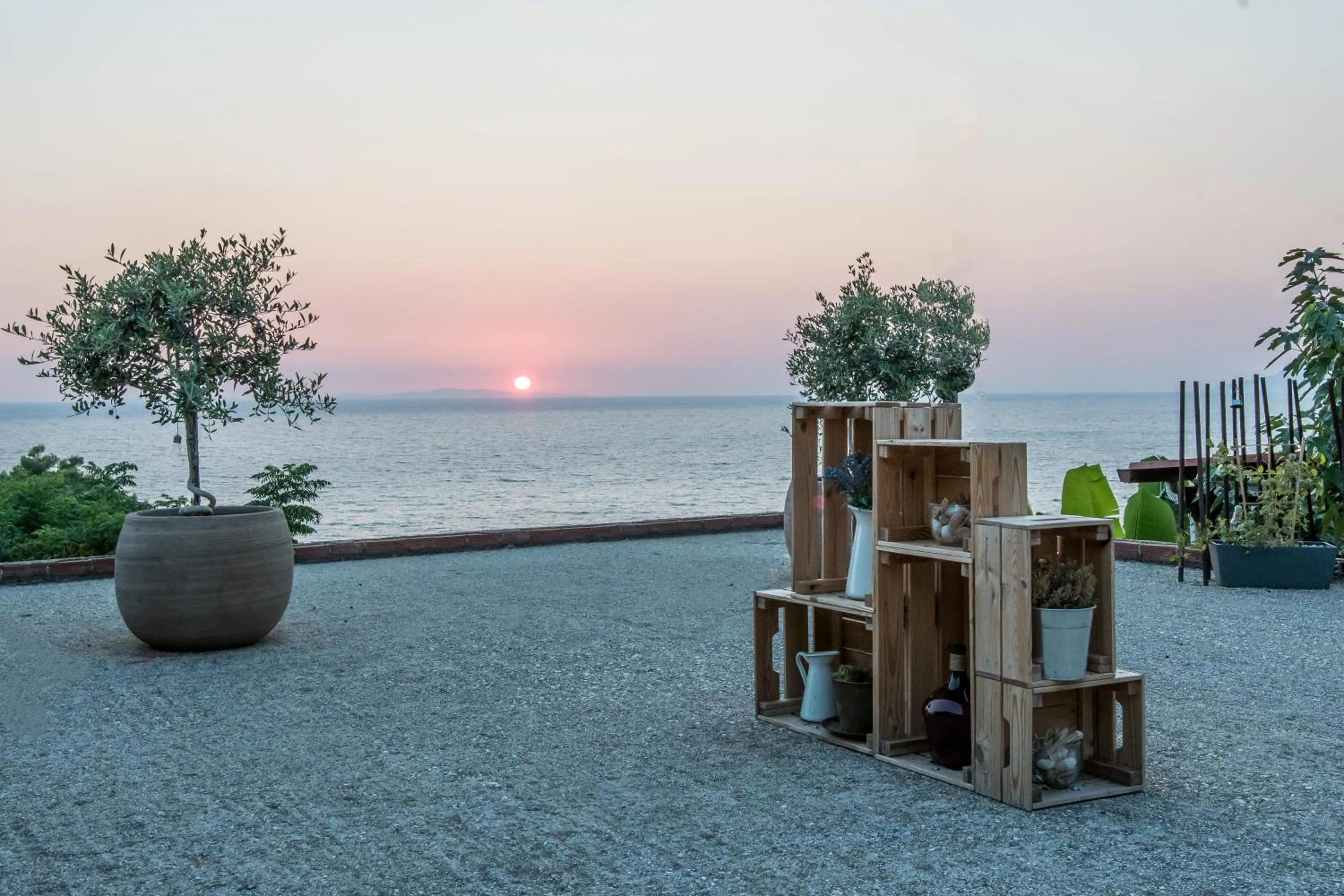 Sea view in Hotel Agios Thomas