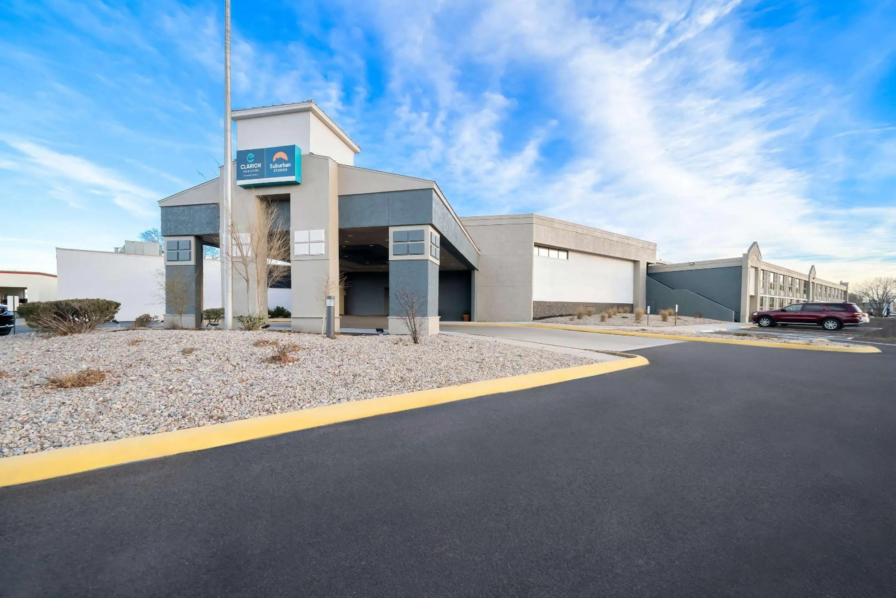 Property building in Clarion Inn & Suites and Convention Center