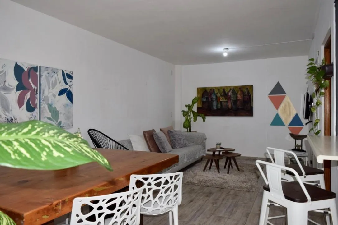 Living room in Casa Miranda Morelos