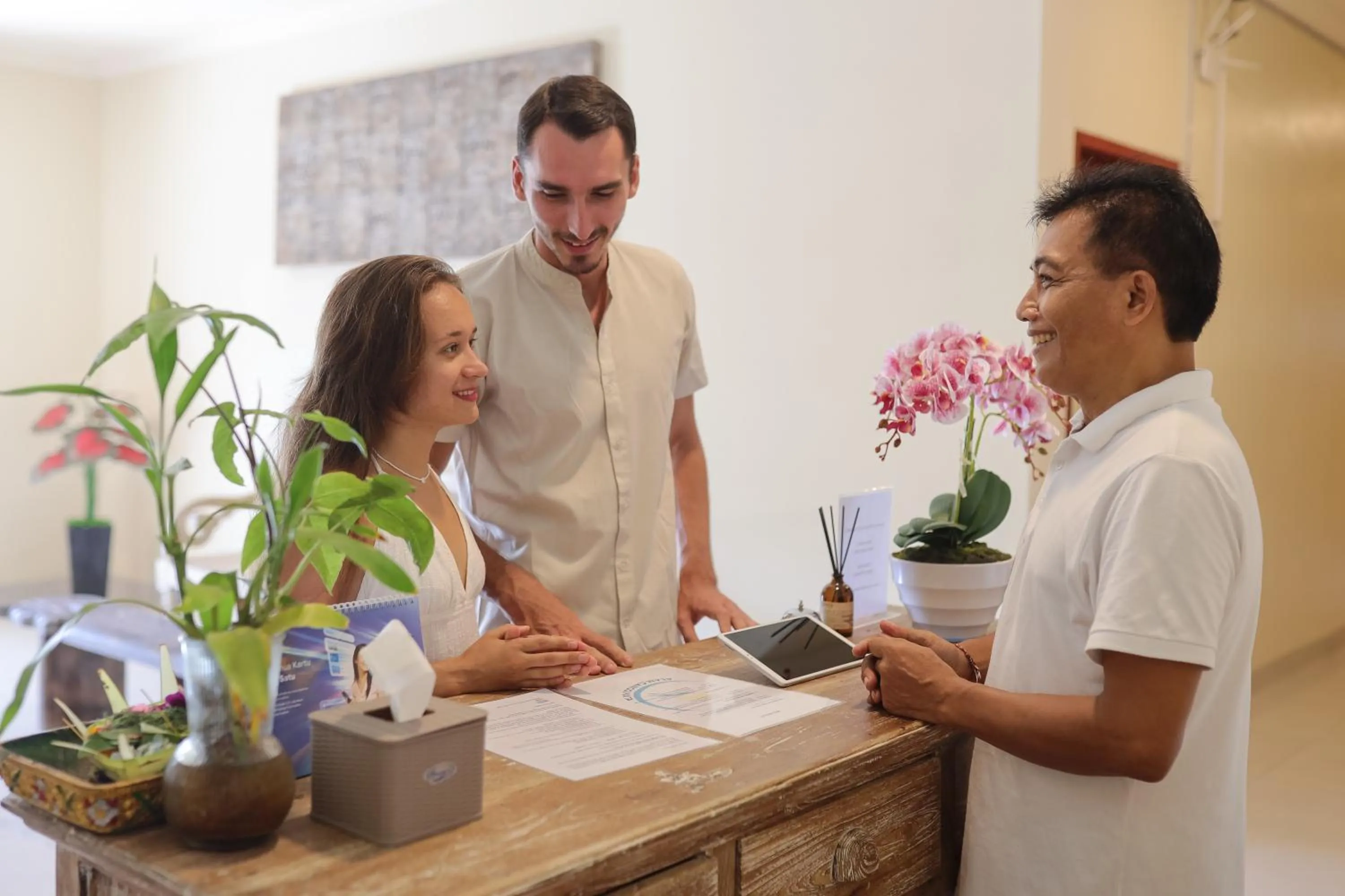 Lobby or reception in Alam Canggu Kuta by ABM