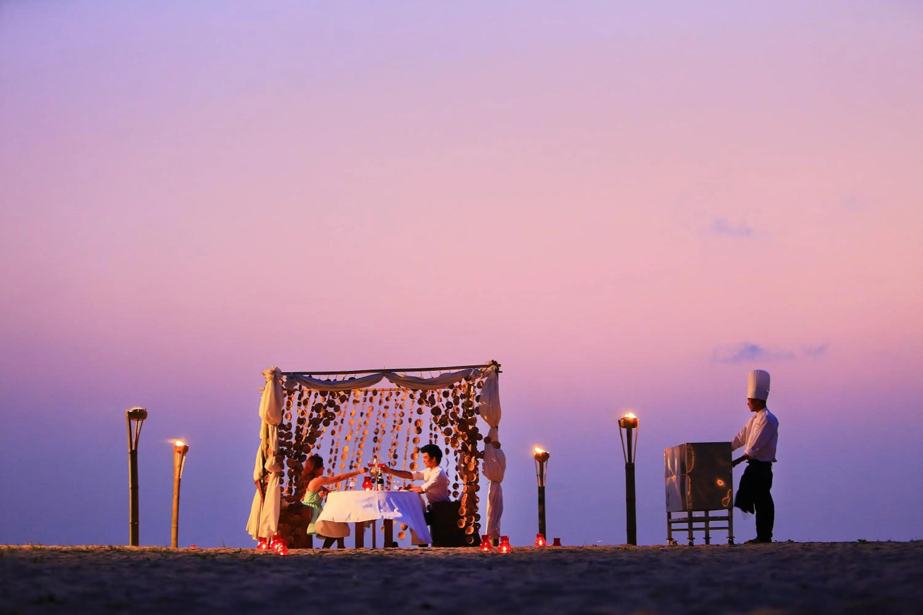 Beach in Eskala Hotels and Resorts