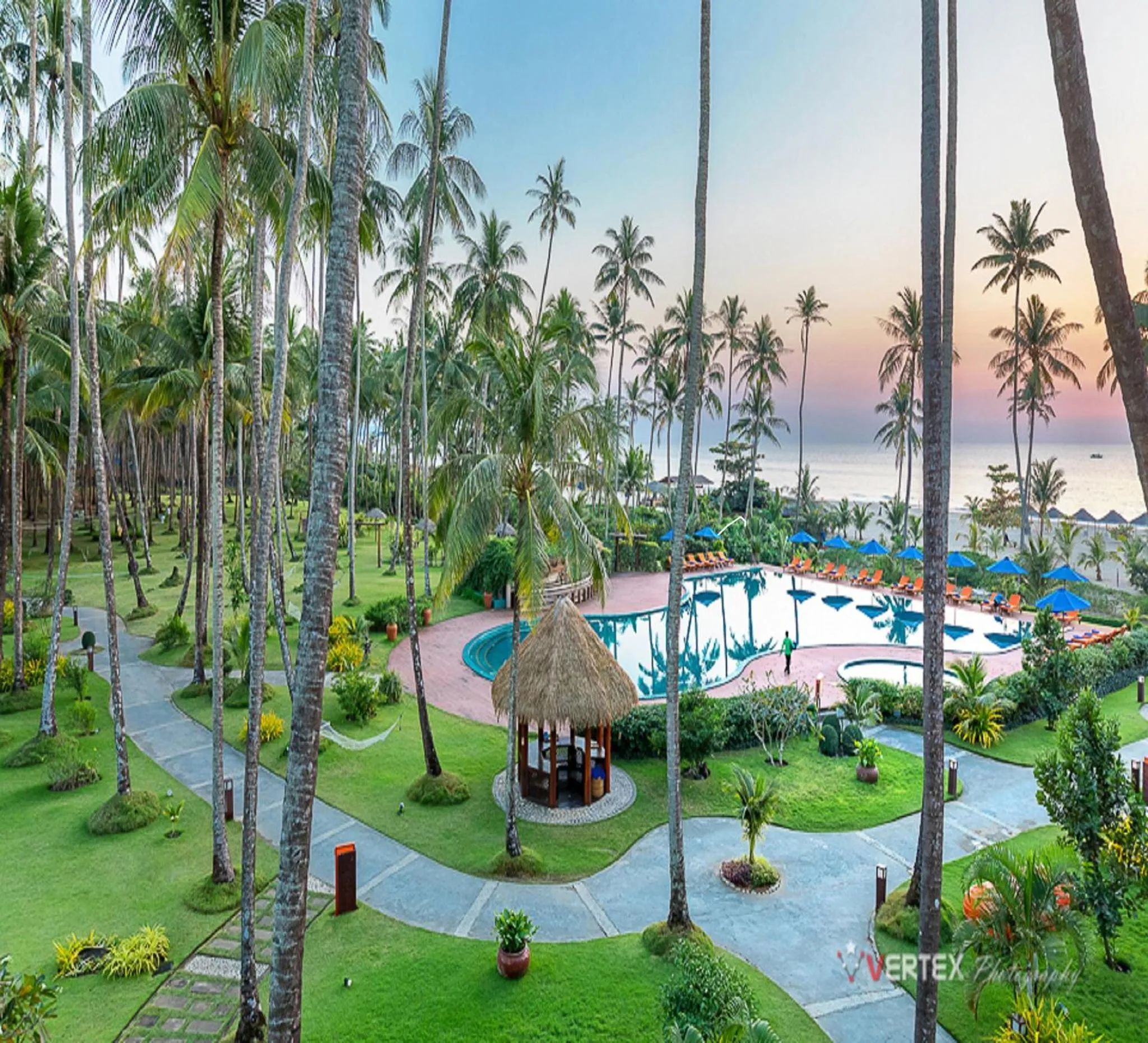 Garden view in Eskala Hotels and Resorts