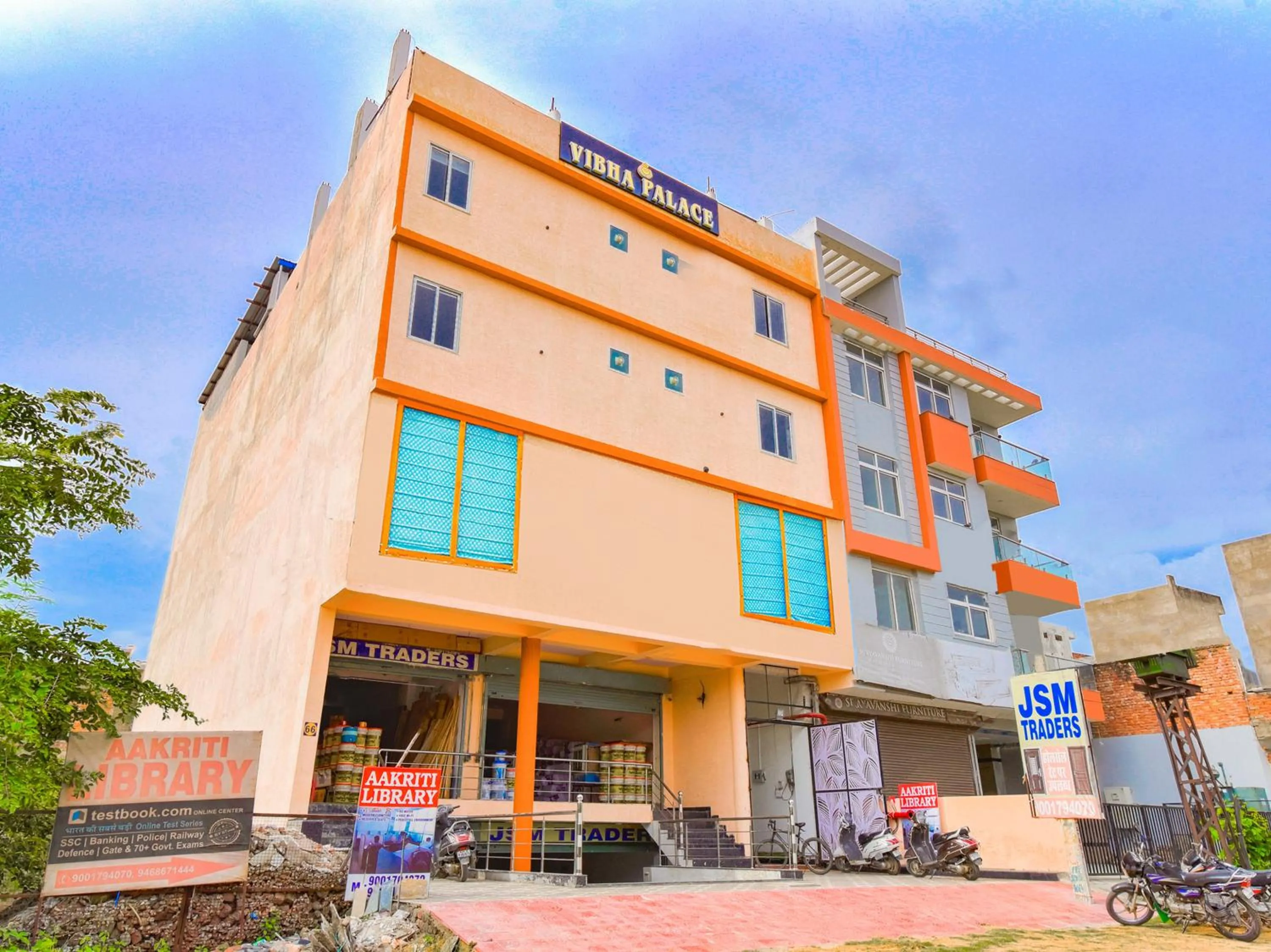 Property building in Hotel Vibha Palace