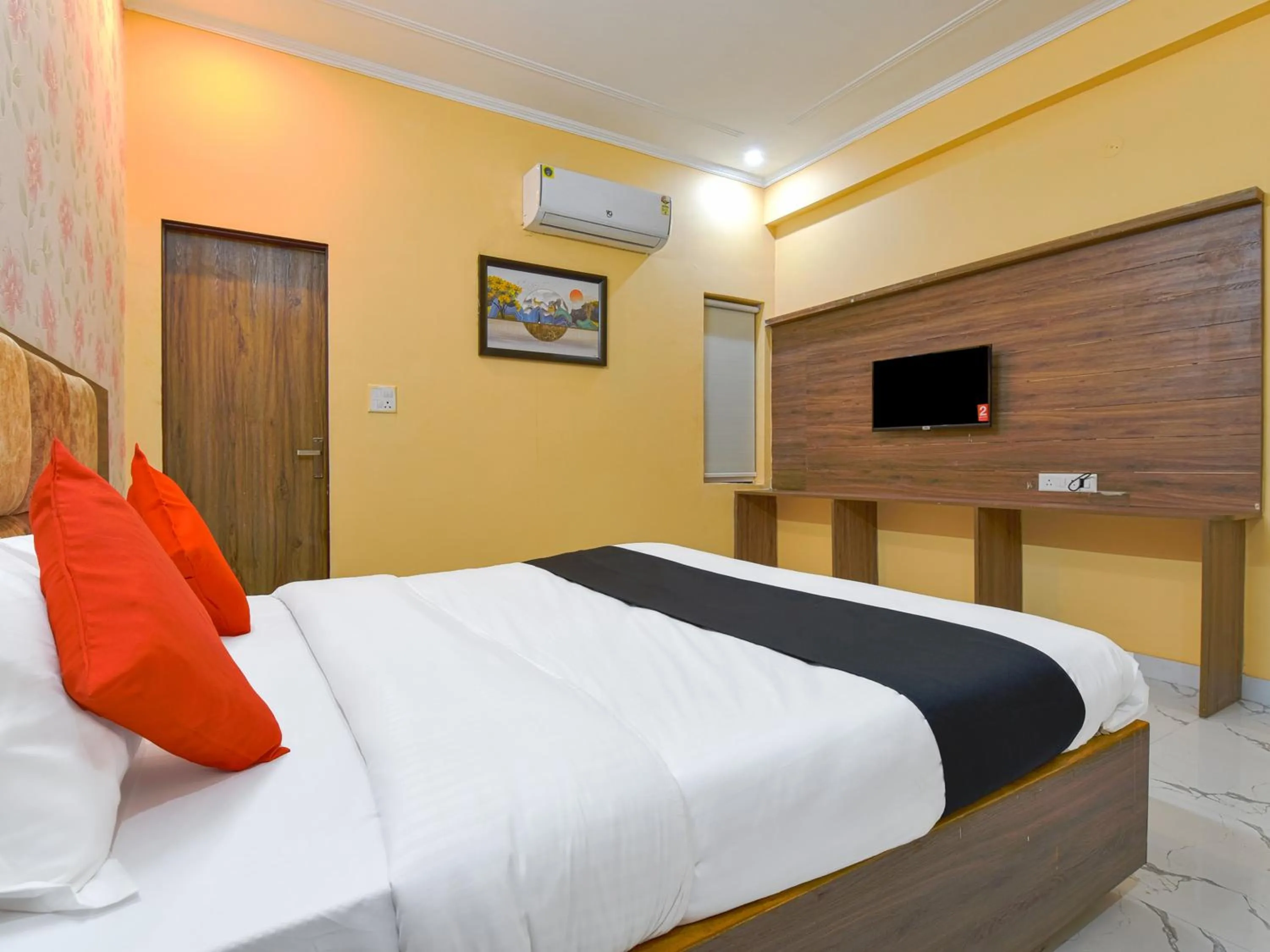 Bed in Hotel Vibha Palace