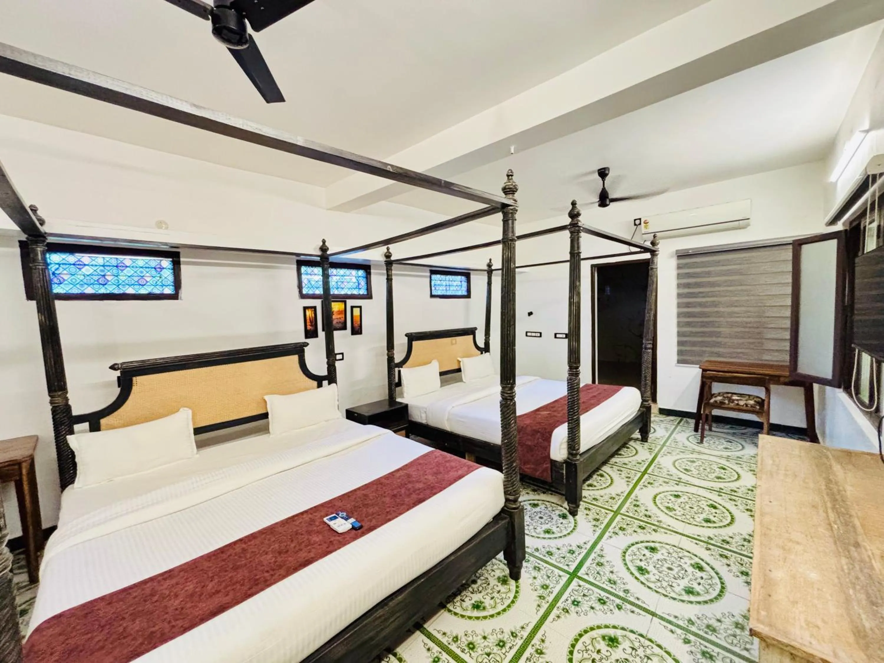 Bed in Courtyard Castle Heritage Resort