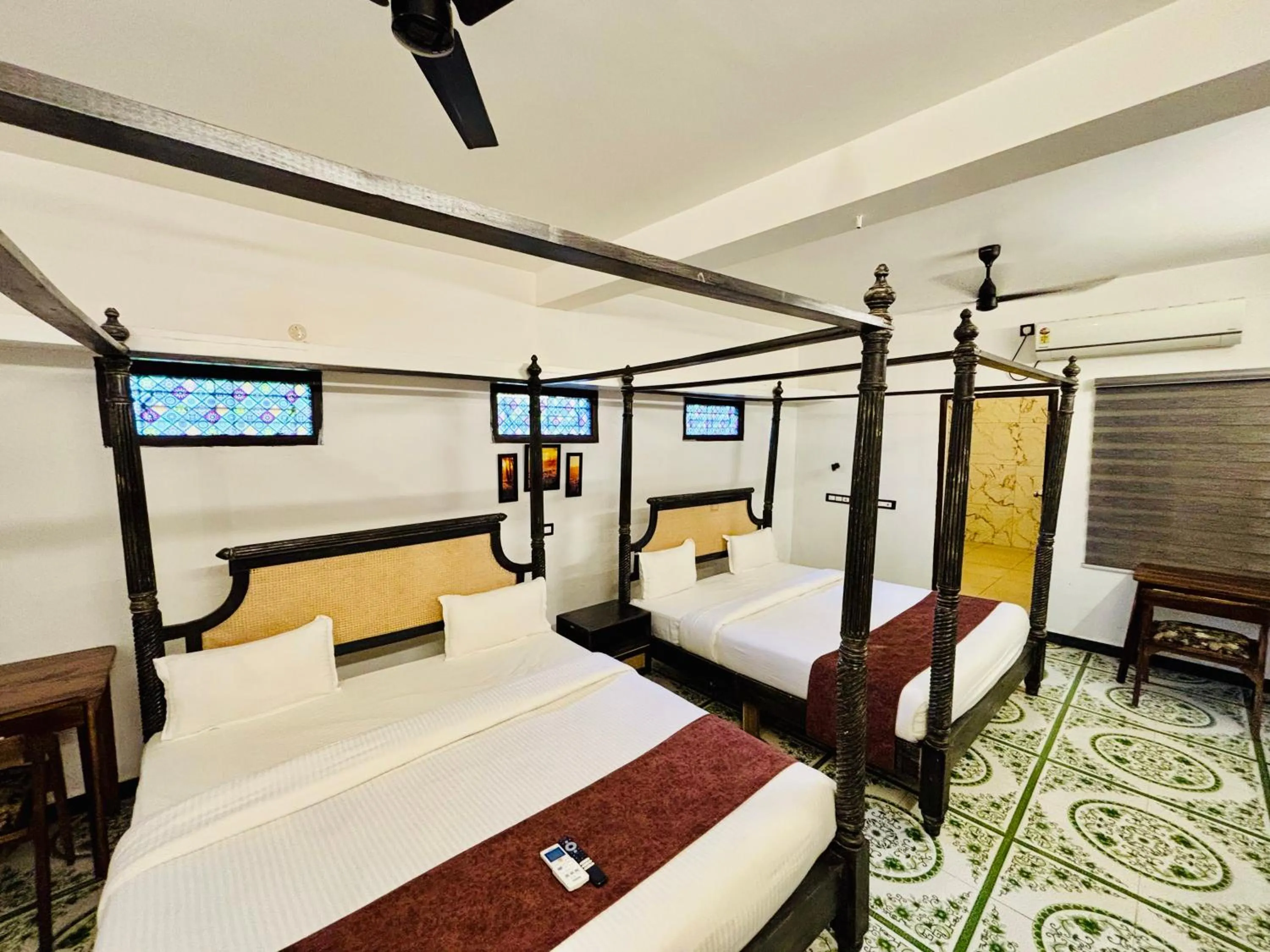 Bed in Courtyard Castle Heritage Resort