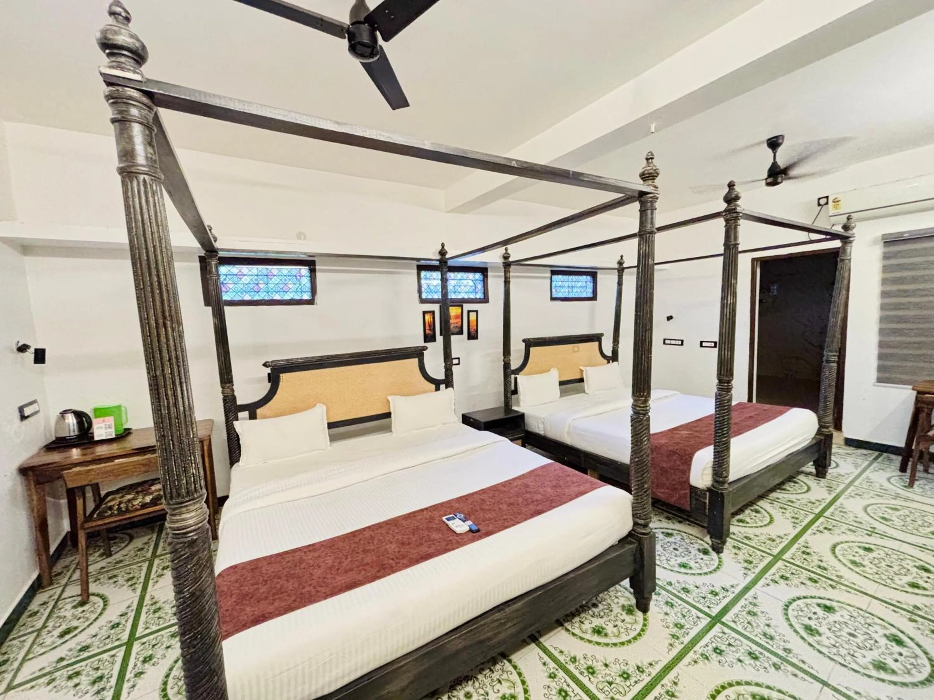 Bed in Courtyard Castle Heritage Resort