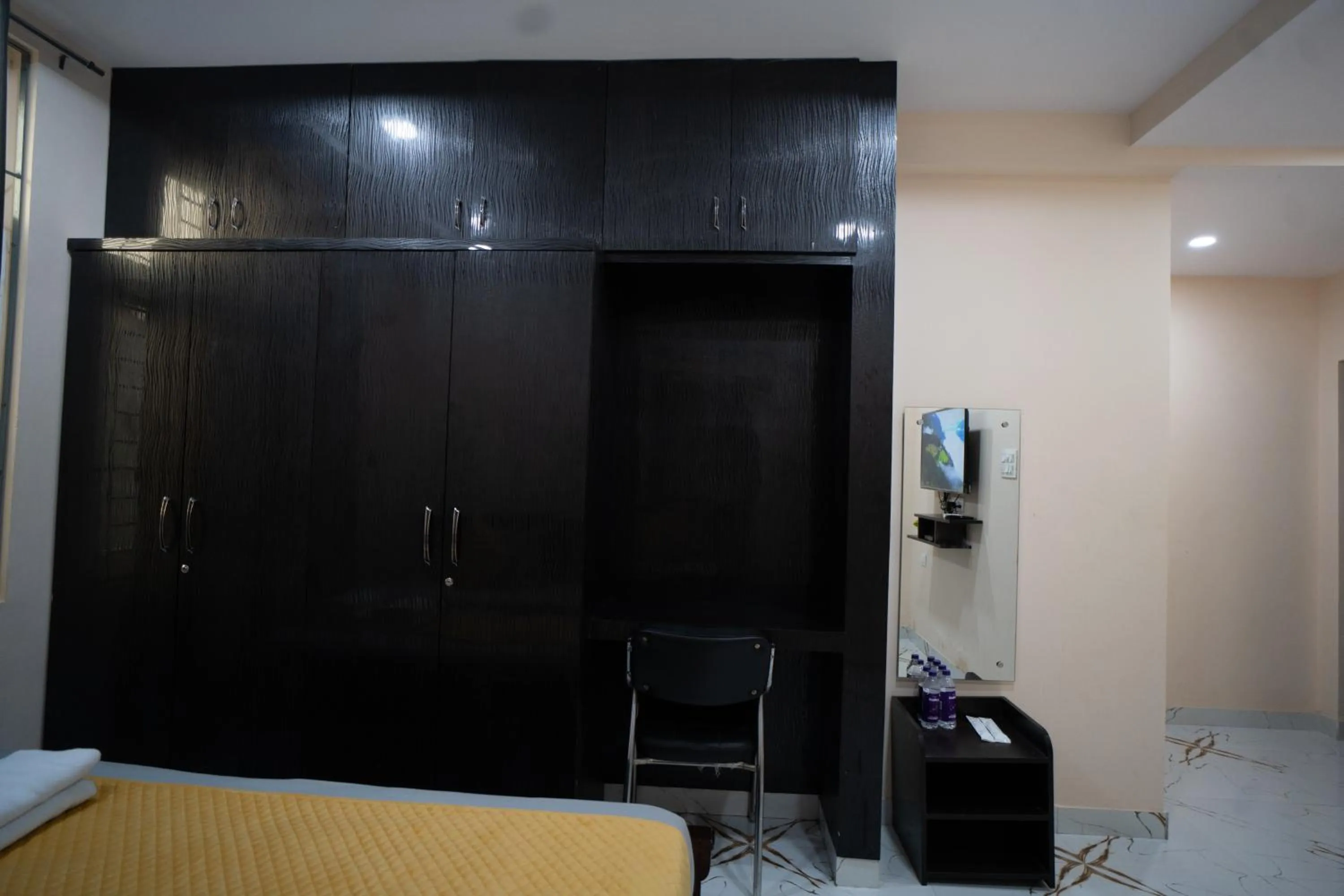 Bed in Yellow Bells Gachibowli