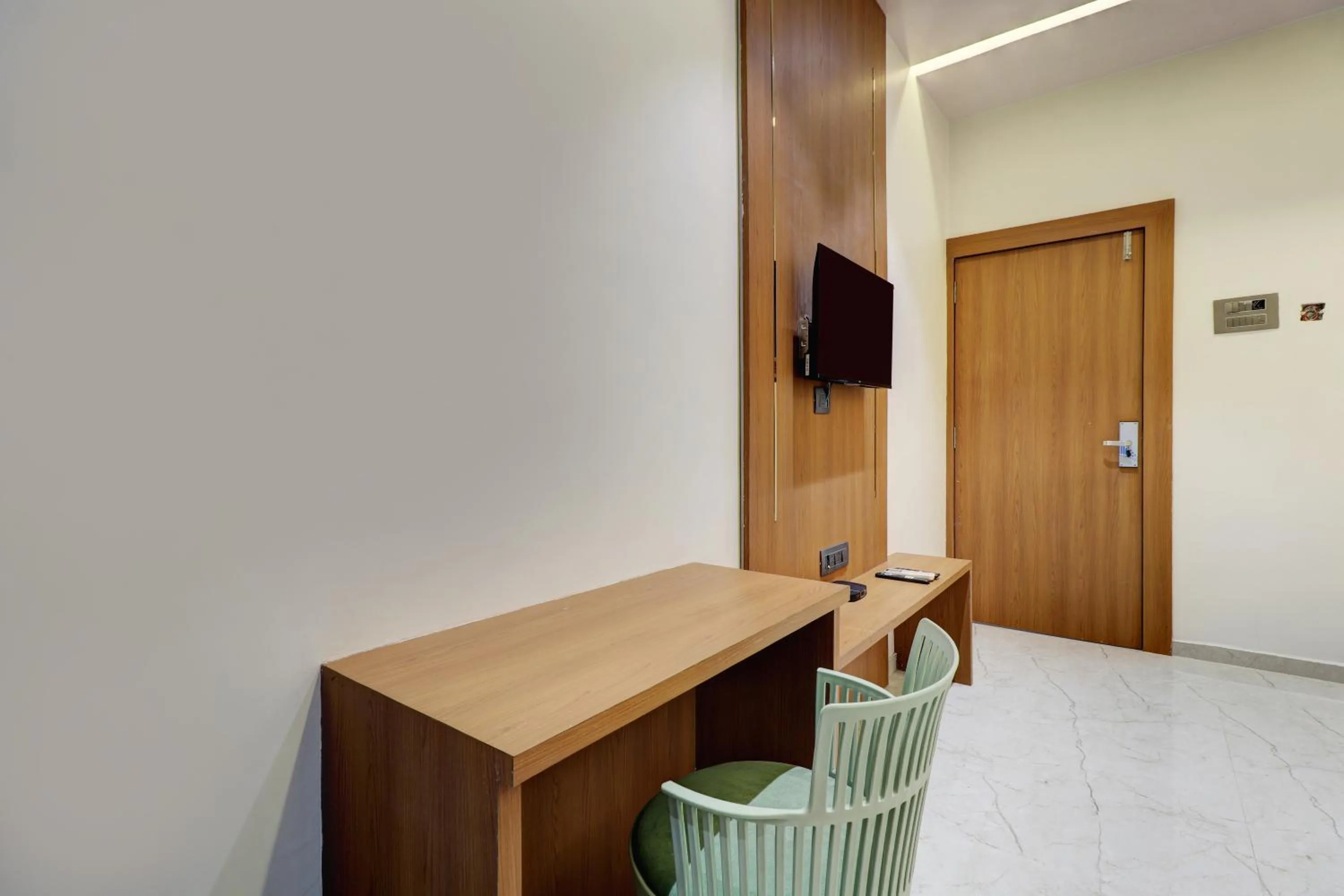 Seating area in Radhe Residency