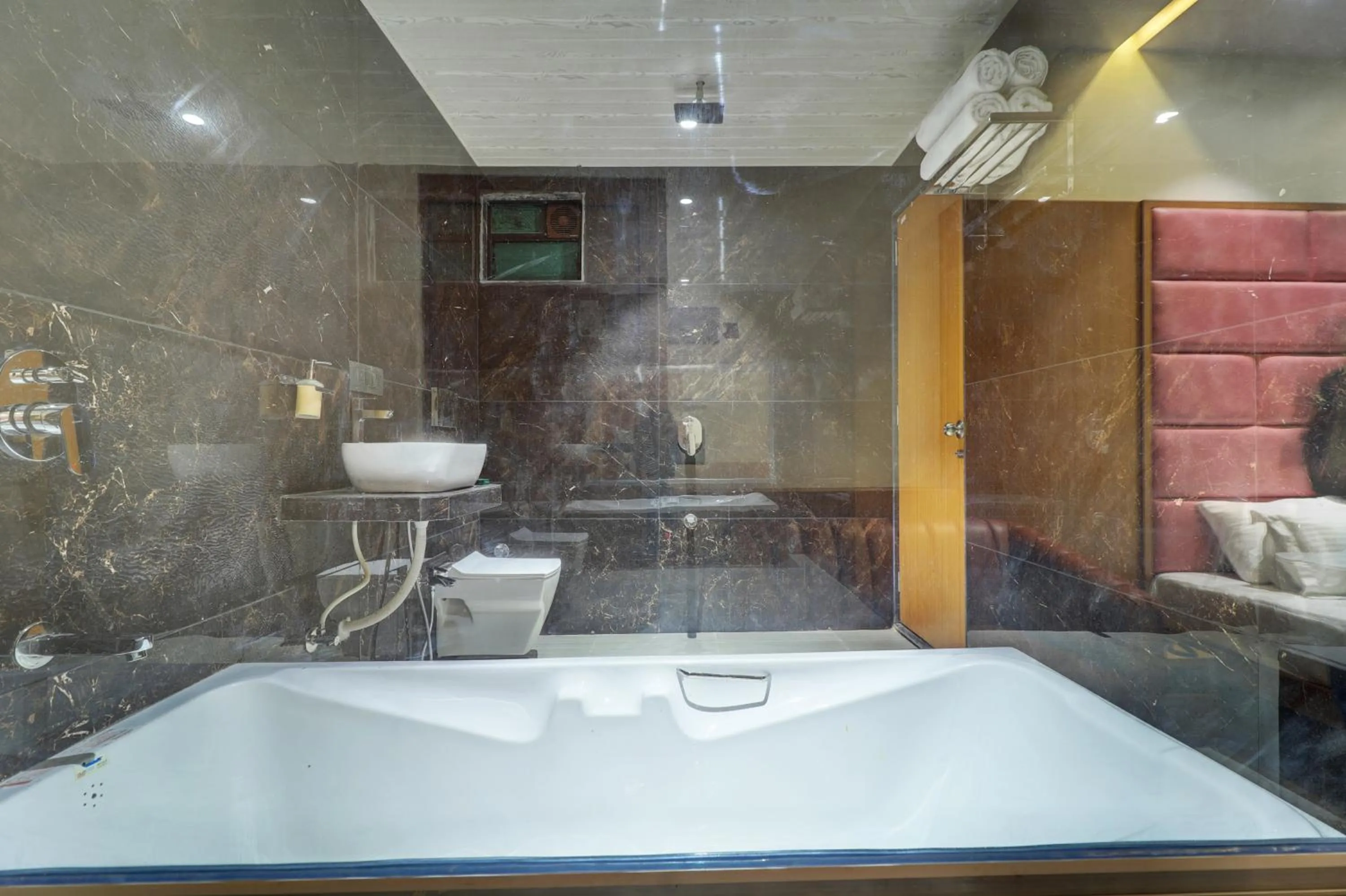 Bathroom in Radhe Residency