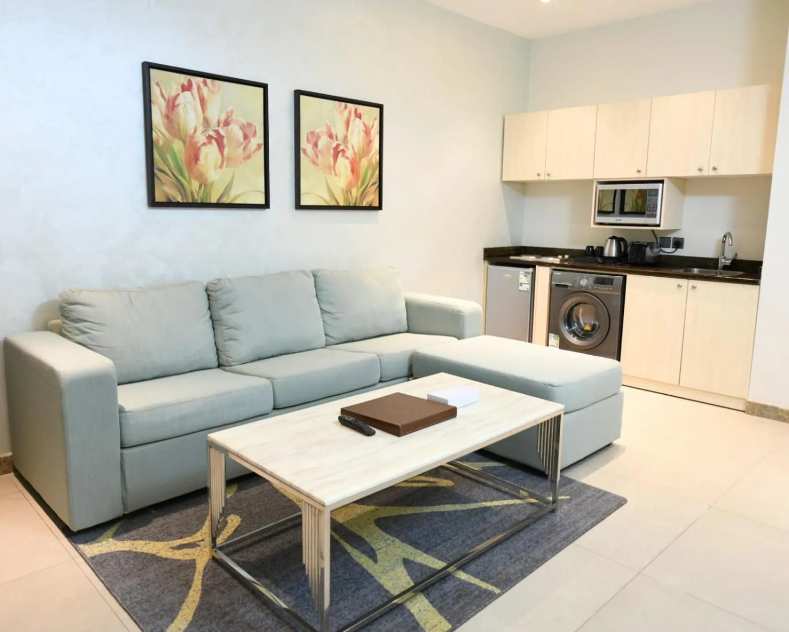 Seating area in Renee Hotel