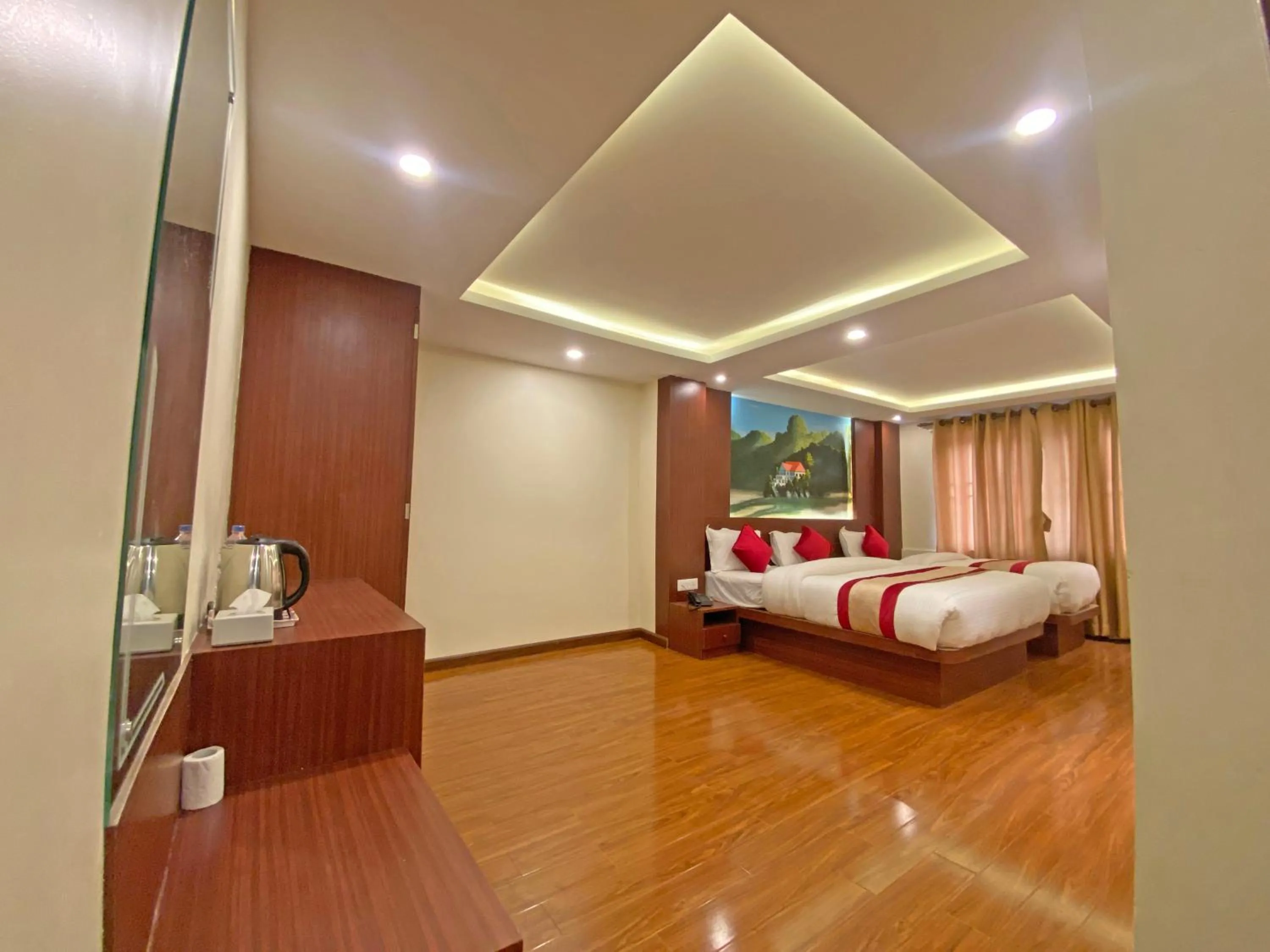 Bedroom, Bed in Hotel Dipjyoti