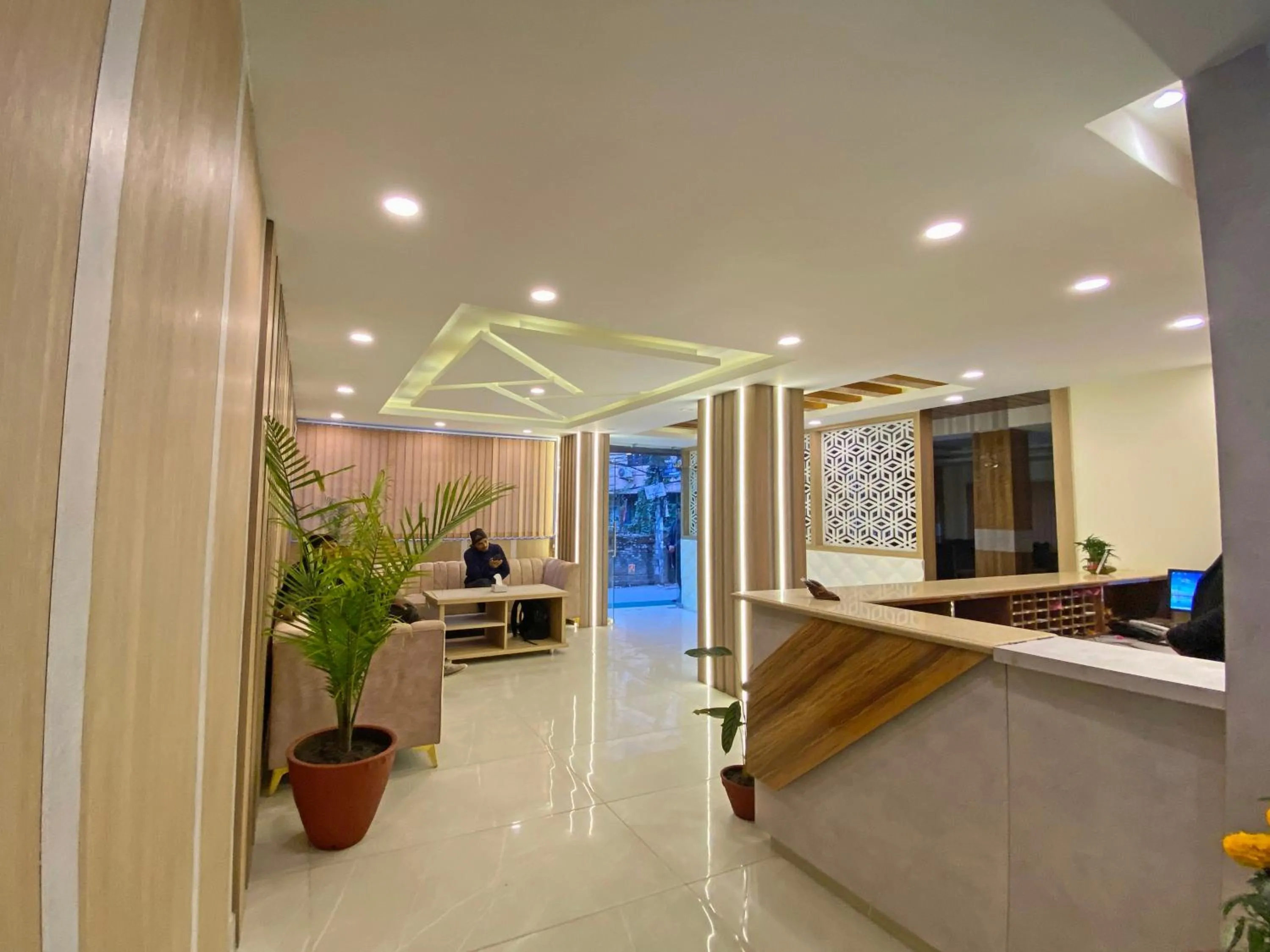 Seating area in Hotel Dipjyoti