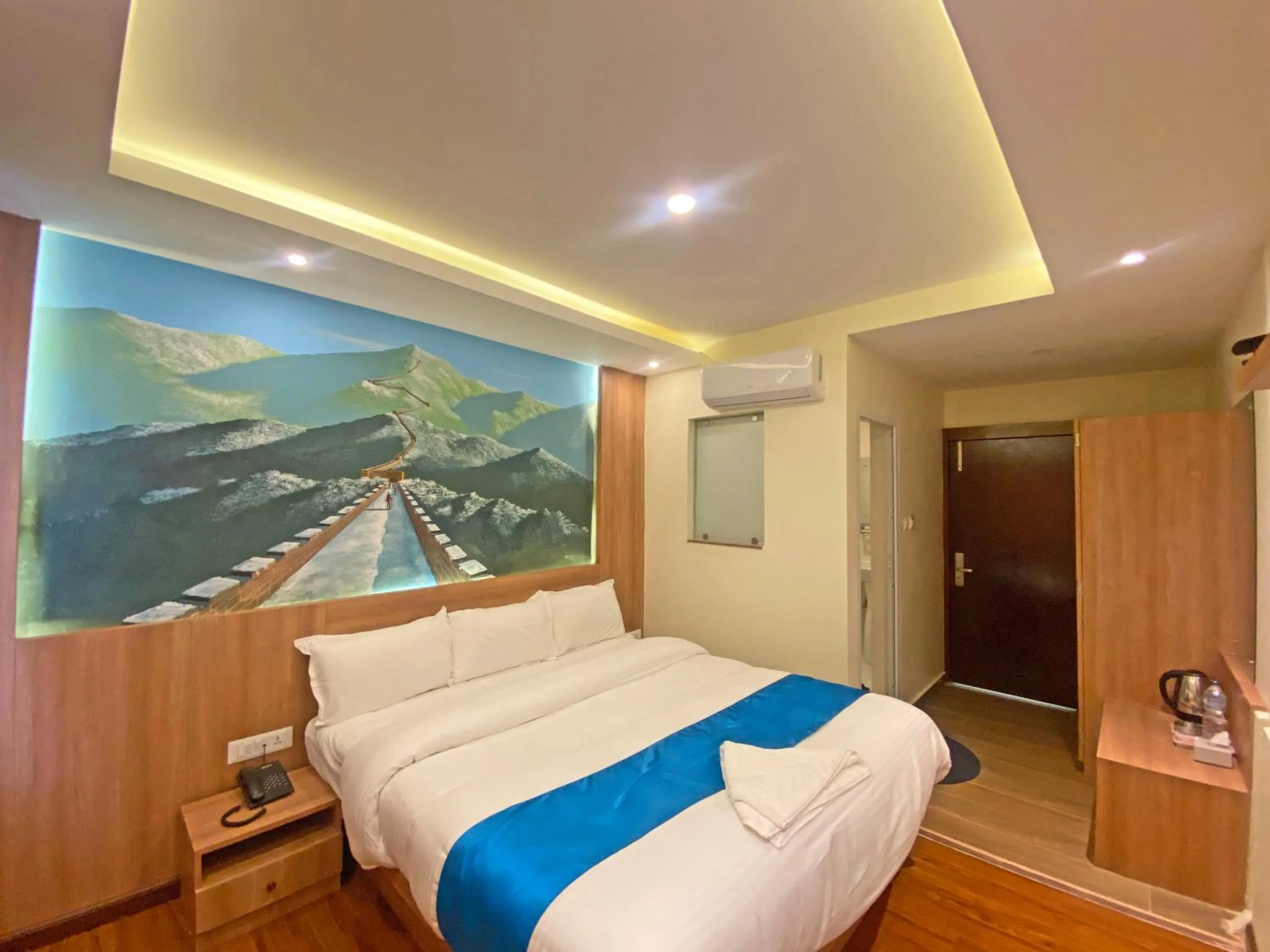 Bed in Hotel Dipjyoti