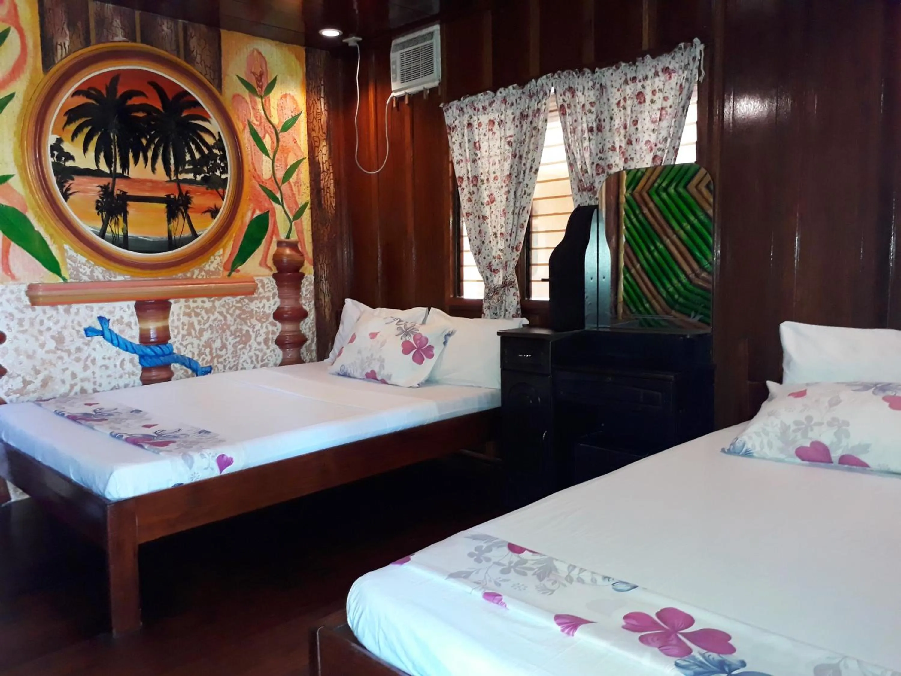 Bedroom, Bed in Ausan Beach Front Cottages