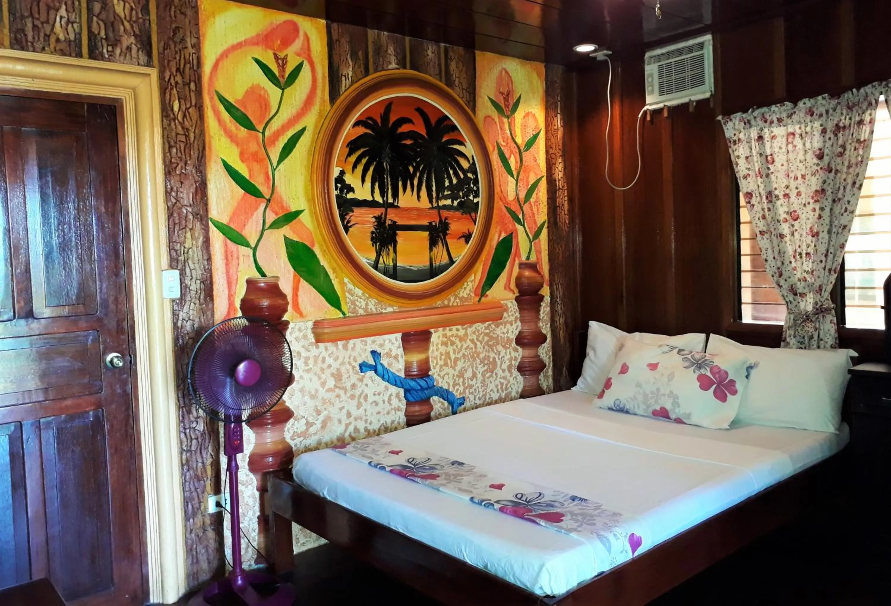 Bedroom, Bed in Ausan Beach Front Cottages