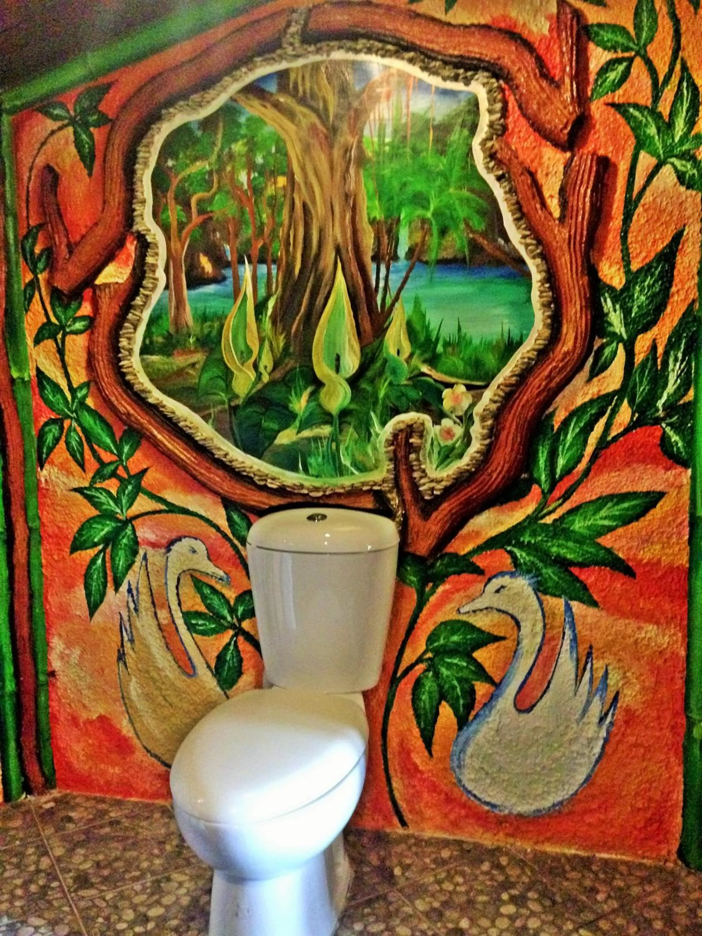 Toilet in Ausan Beach Front Cottages