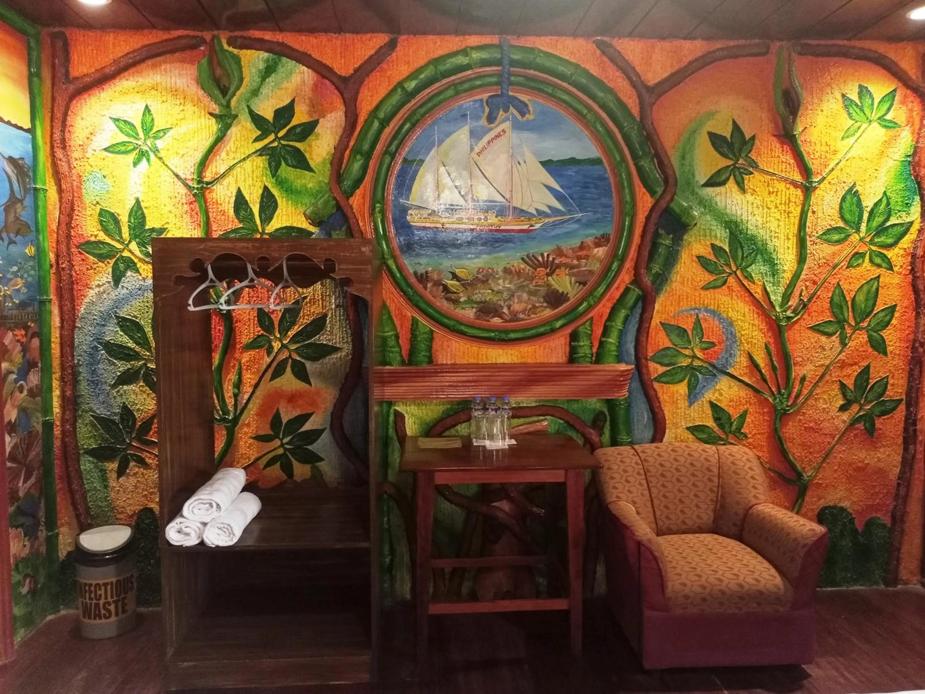 wardrobe in Ausan Beach Front Cottages