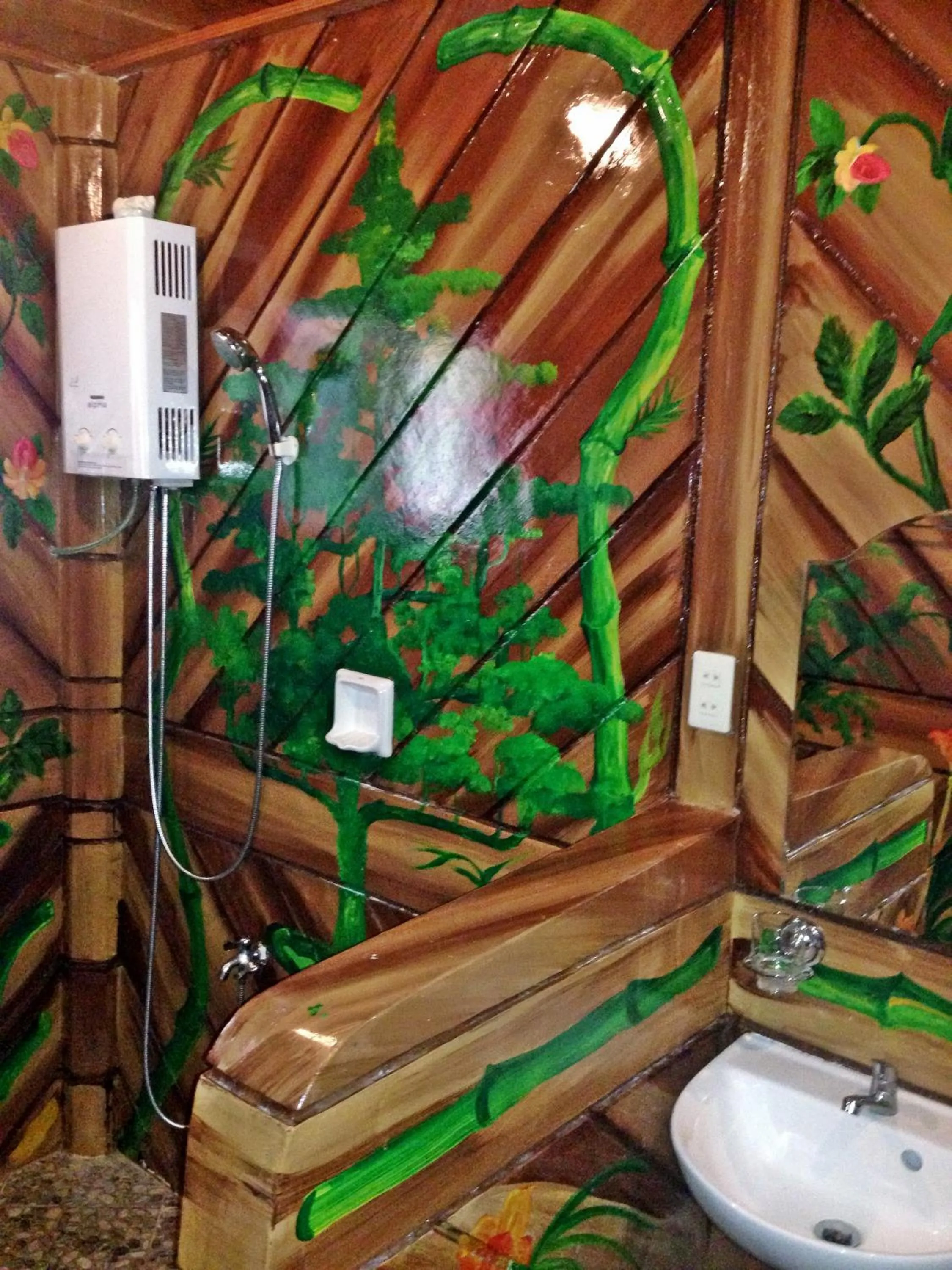 Bathroom in Ausan Beach Front Cottages