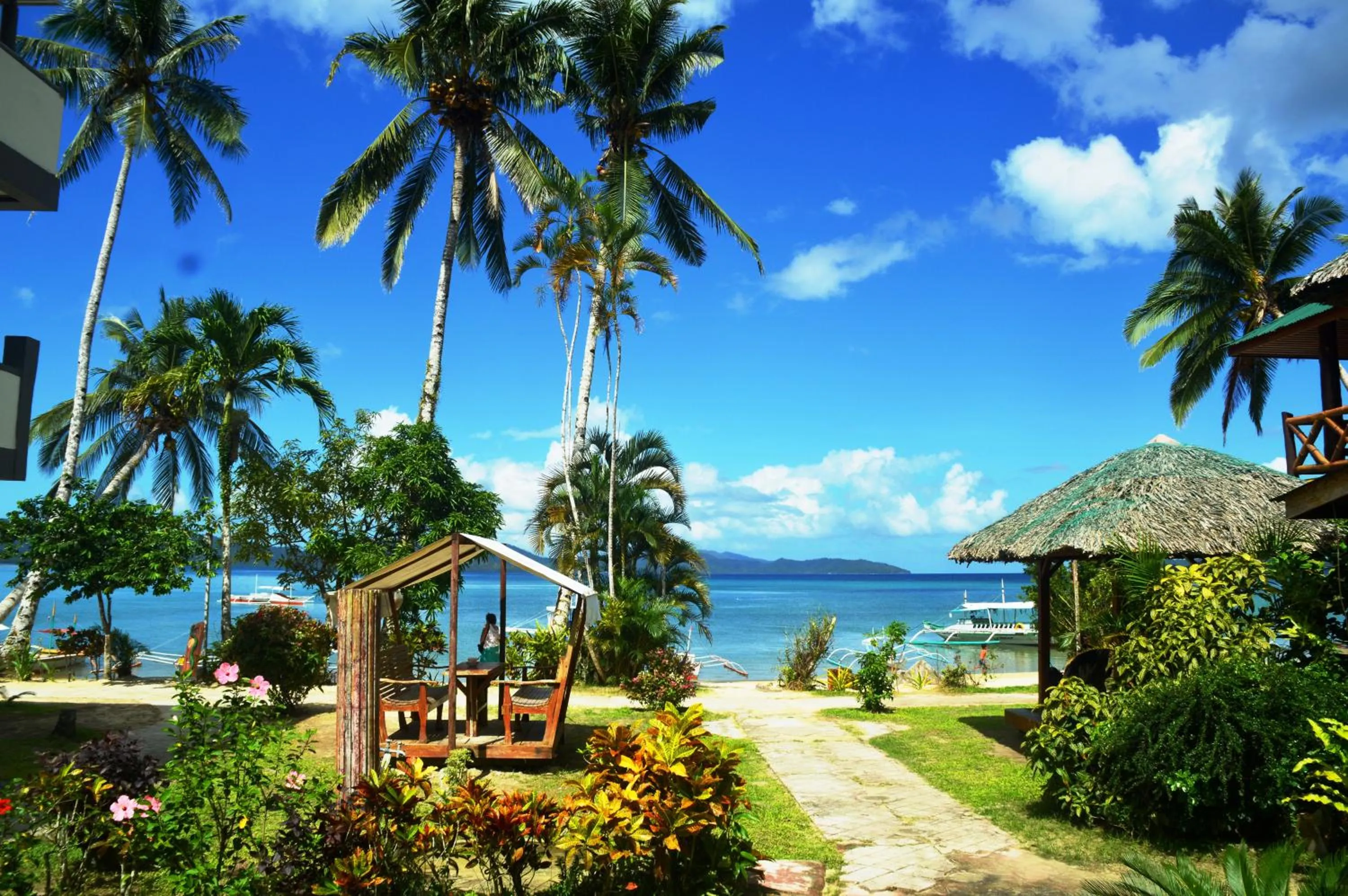 Day in Ausan Beach Front Cottages