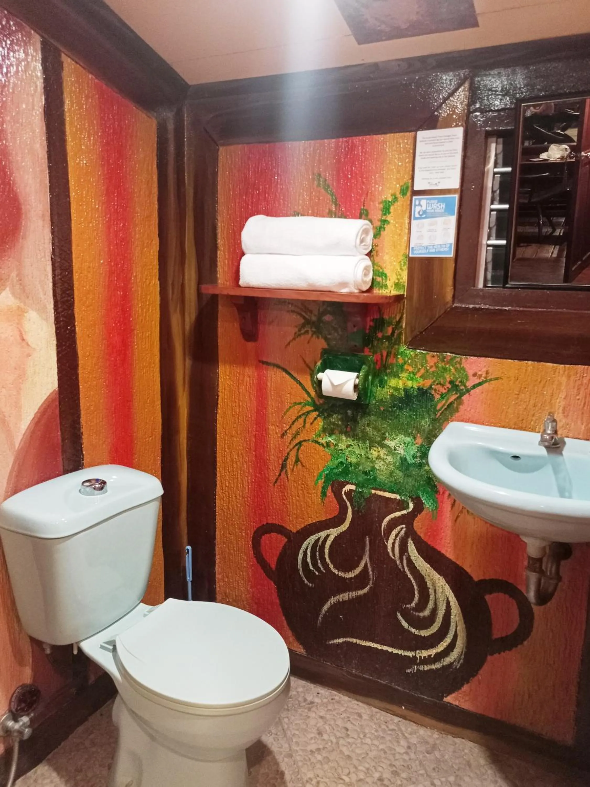 Toilet in Ausan Beach Front Cottages