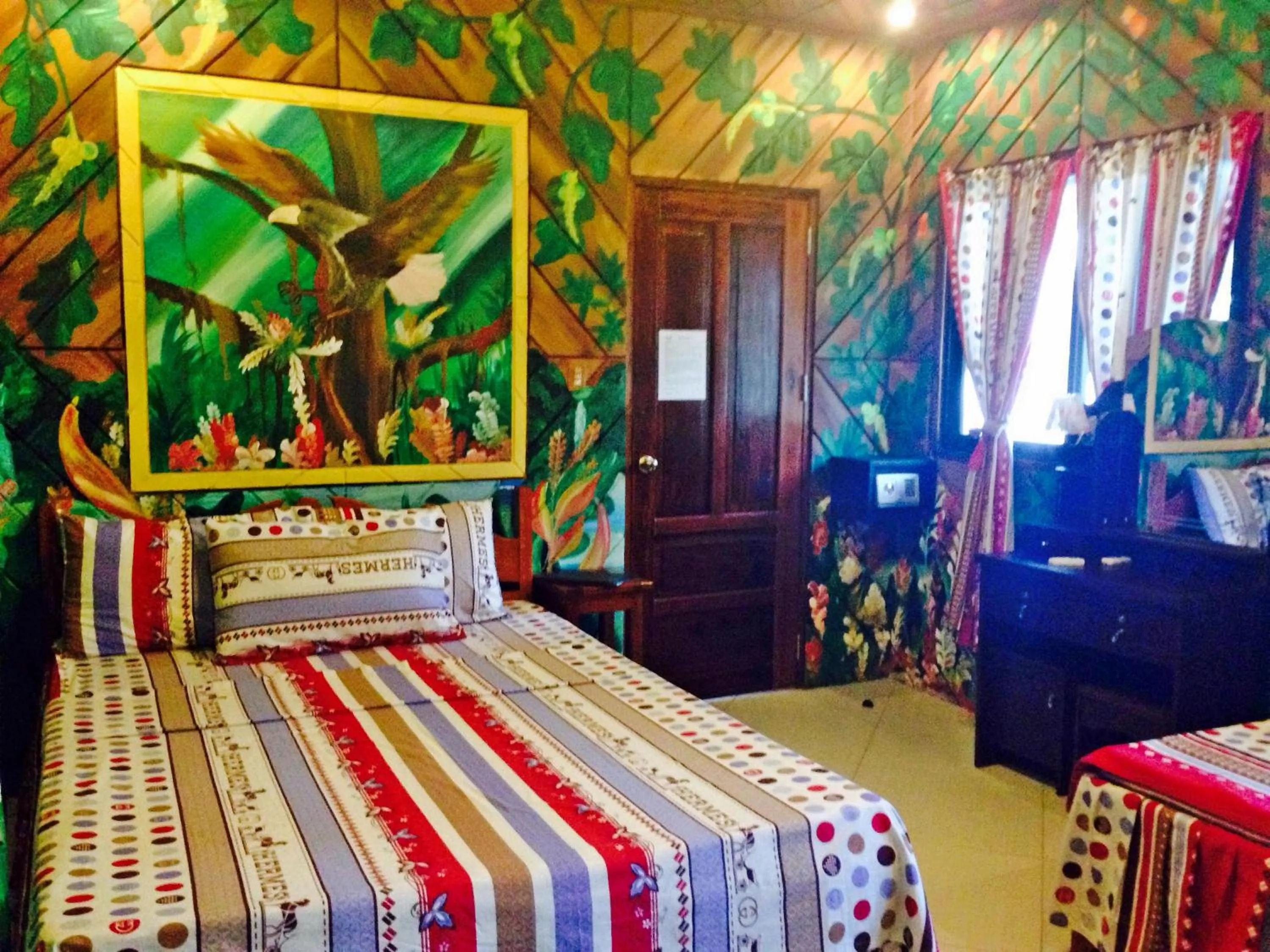 Bedroom, Bed in Ausan Beach Front Cottages