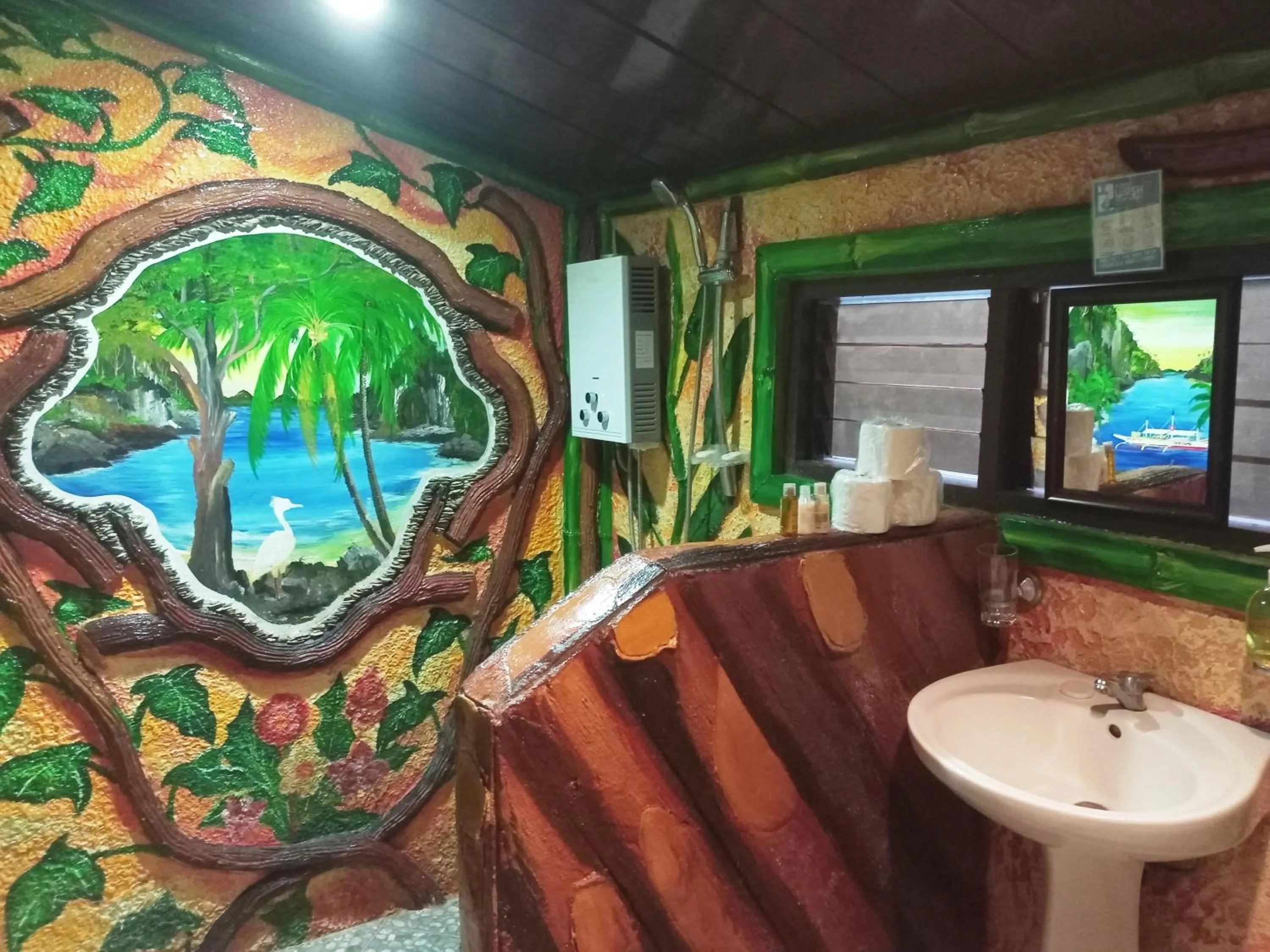 Toilet in Ausan Beach Front Cottages