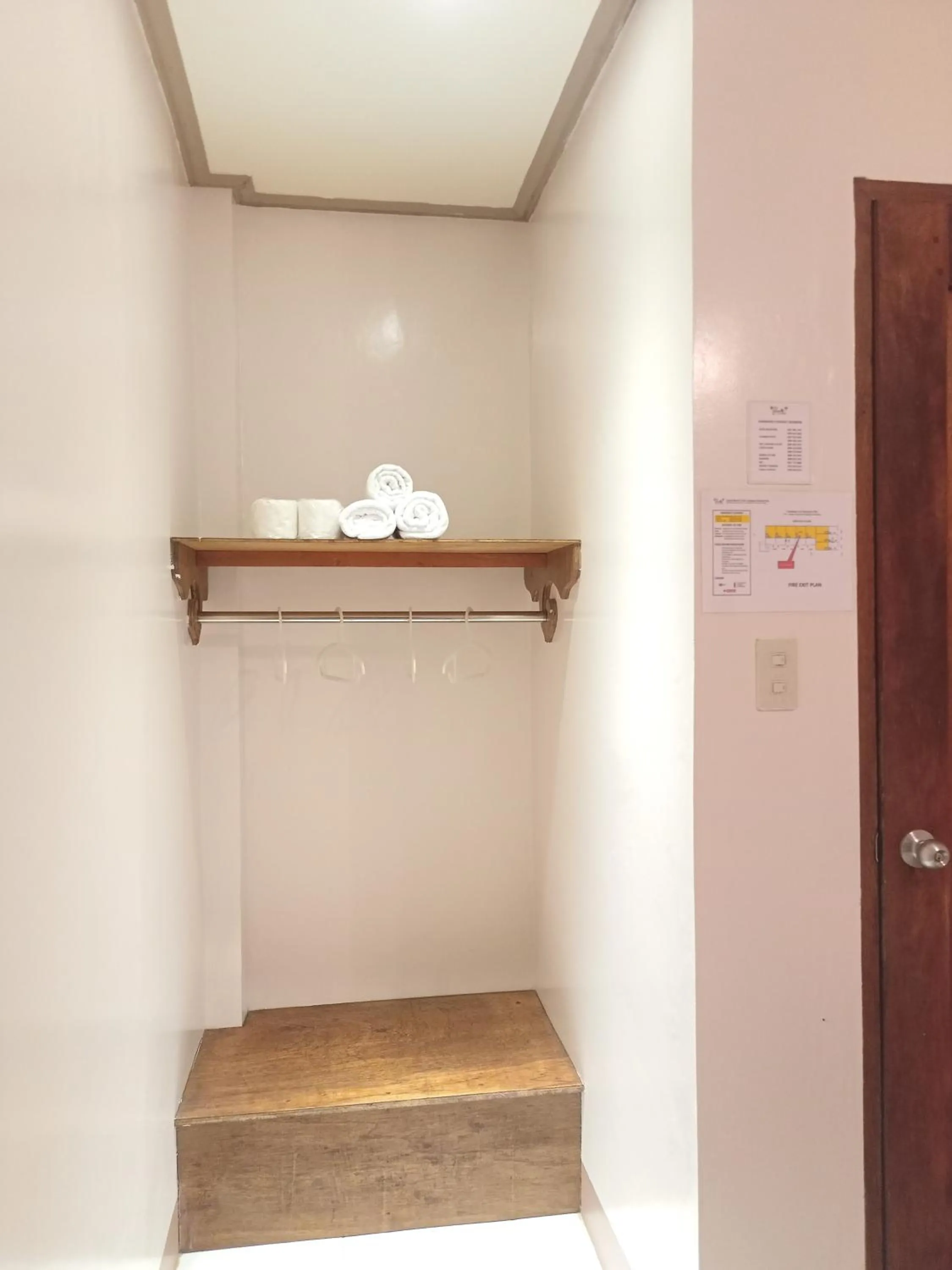 wardrobe in Ausan Beach Front Cottages