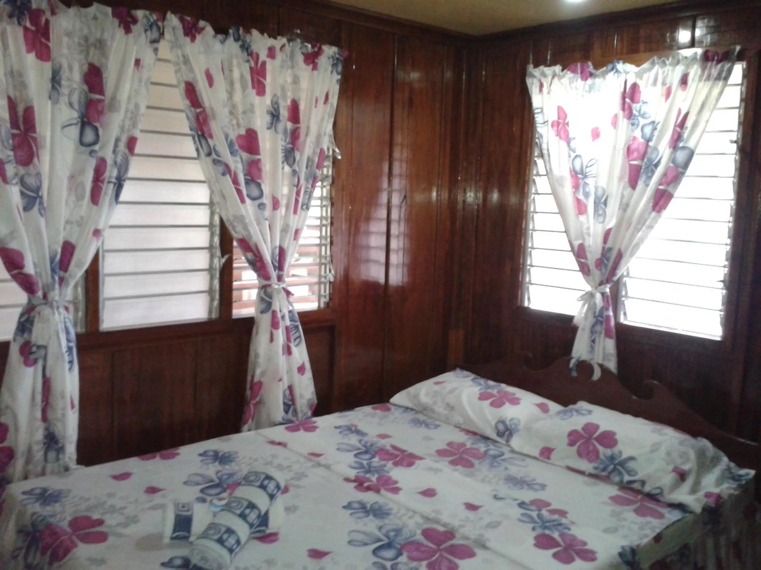 Bed in Ausan Beach Front Cottages