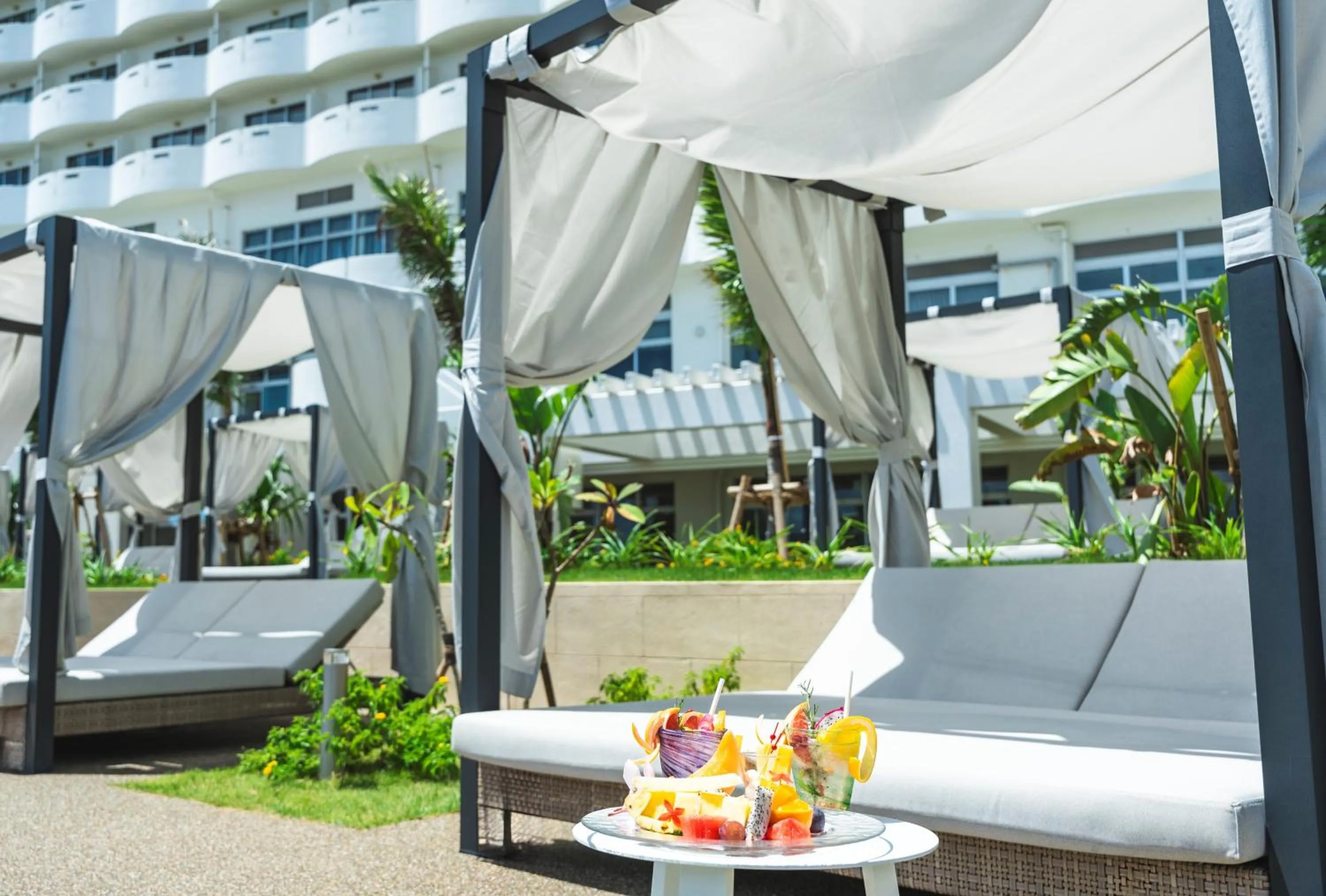 Swimming pool in Okinawa Zanpamisaki Royal Hotel