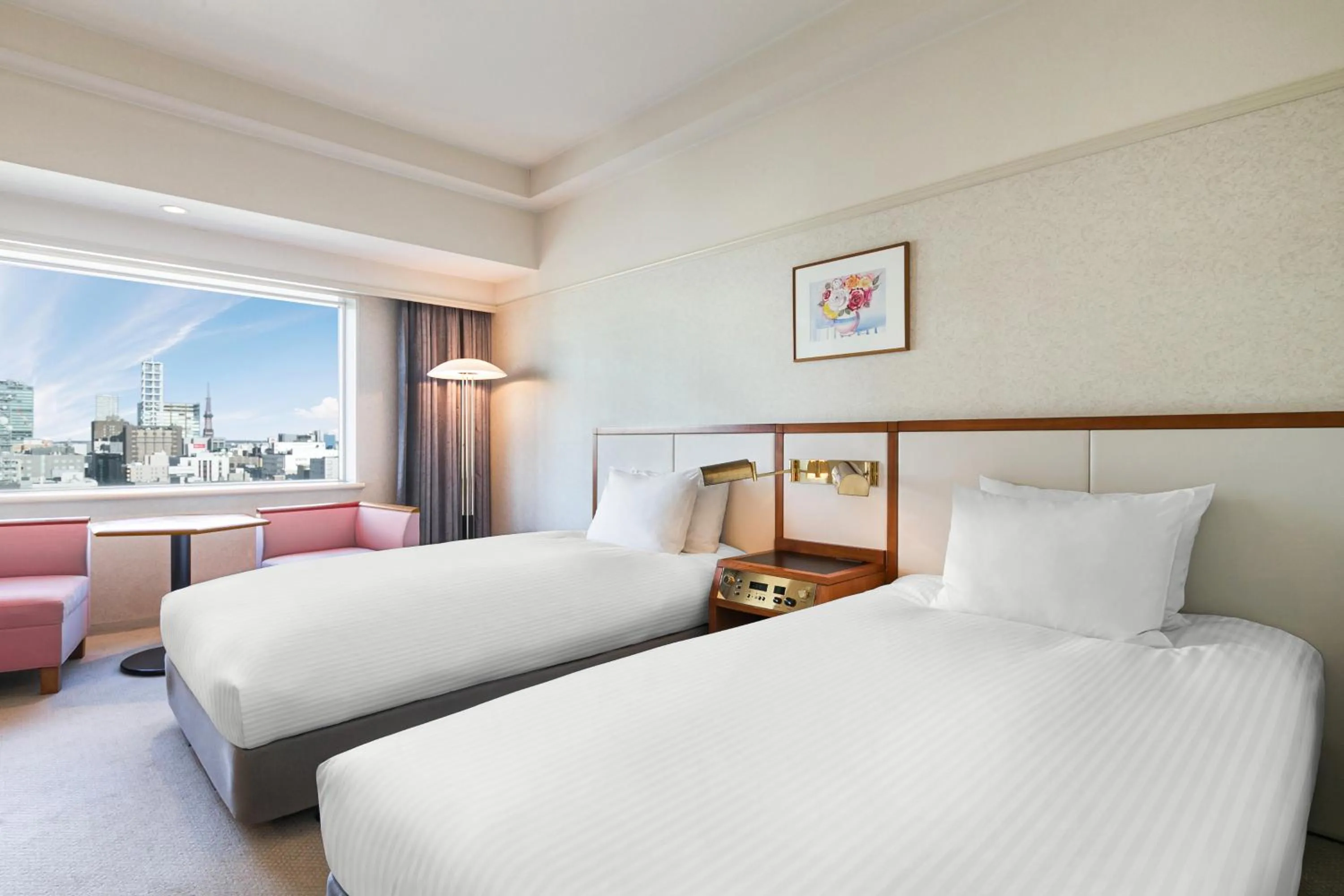 Photo of the whole room, Bed in Grand Mercure Sapporo Odori Park