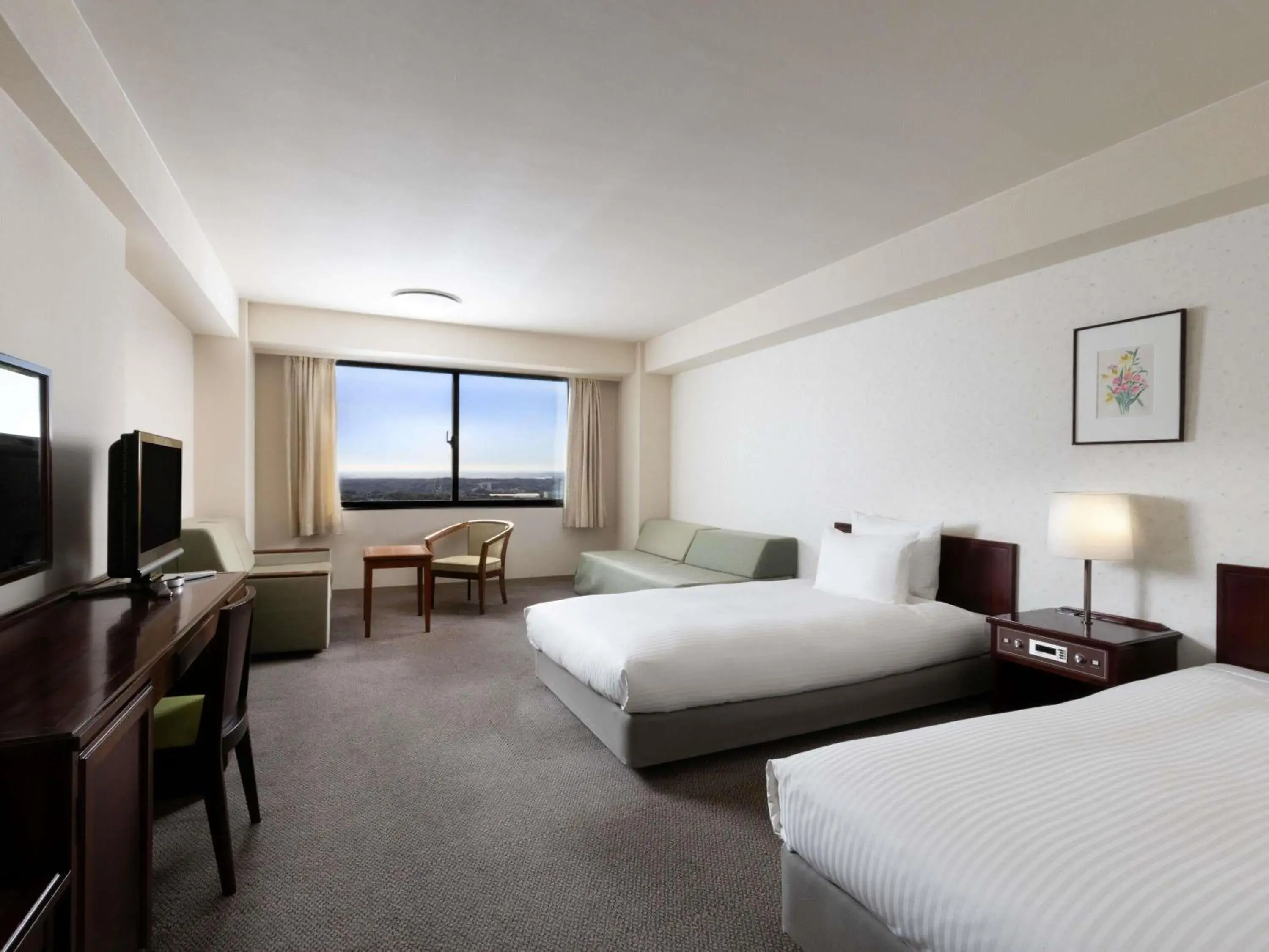 Classic Twin Room with Sofa Bed and Mountain View in Grand Mercure Ise-shima Resort & Spa Classic Twin Room with Sofa Bed and Mountain View in Grand Mercure Ise-shima Resort & Spa